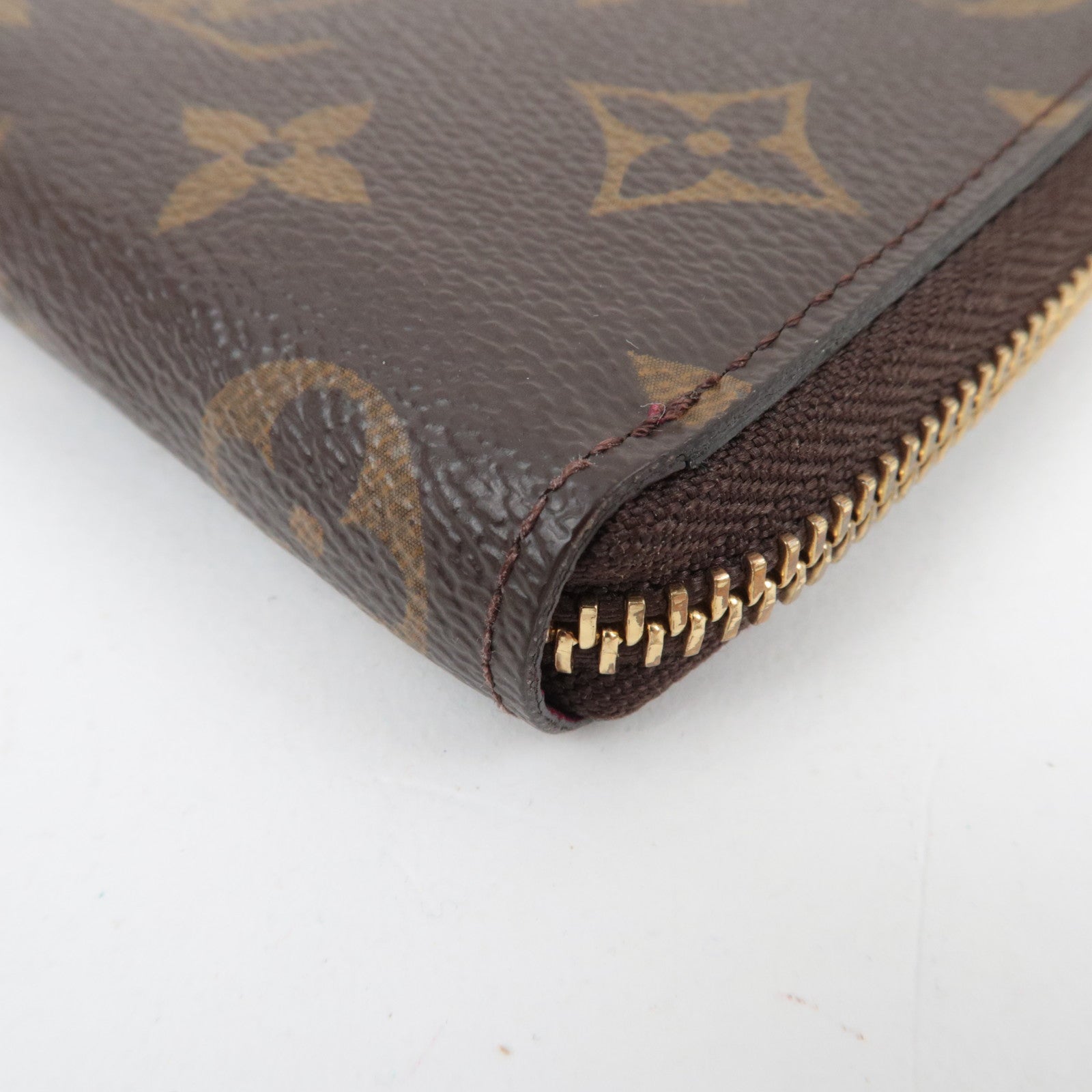 Louis Vuitton Monogram Portefeuille Clemence Long Wallet Fuchsia M60742 SP2197