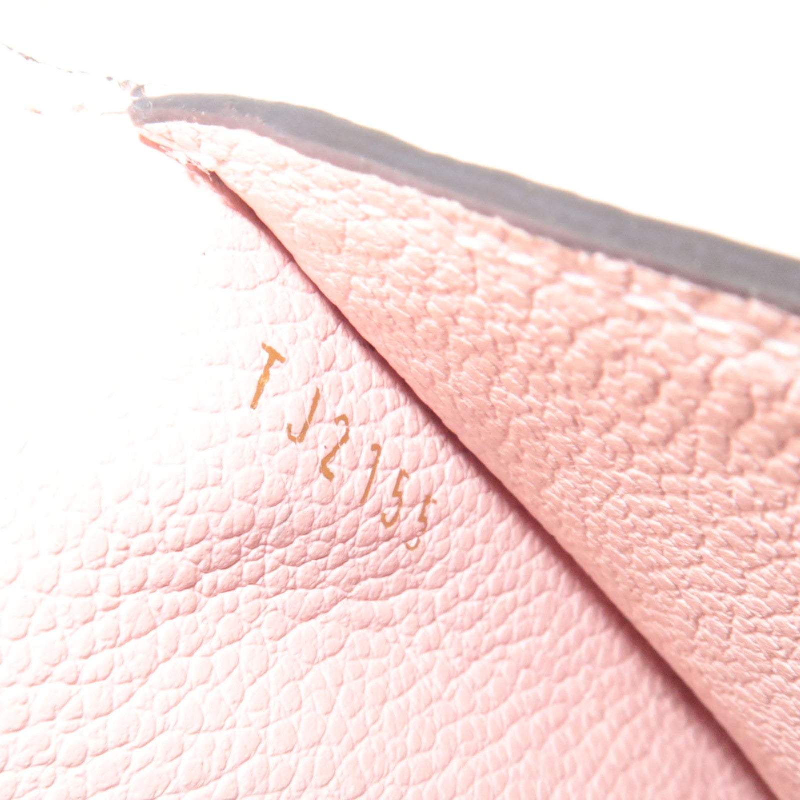 Louis Vuitton Monogram Empreinte Pochette Cles Coin Case Rose Ballerine M61247 TJ2155