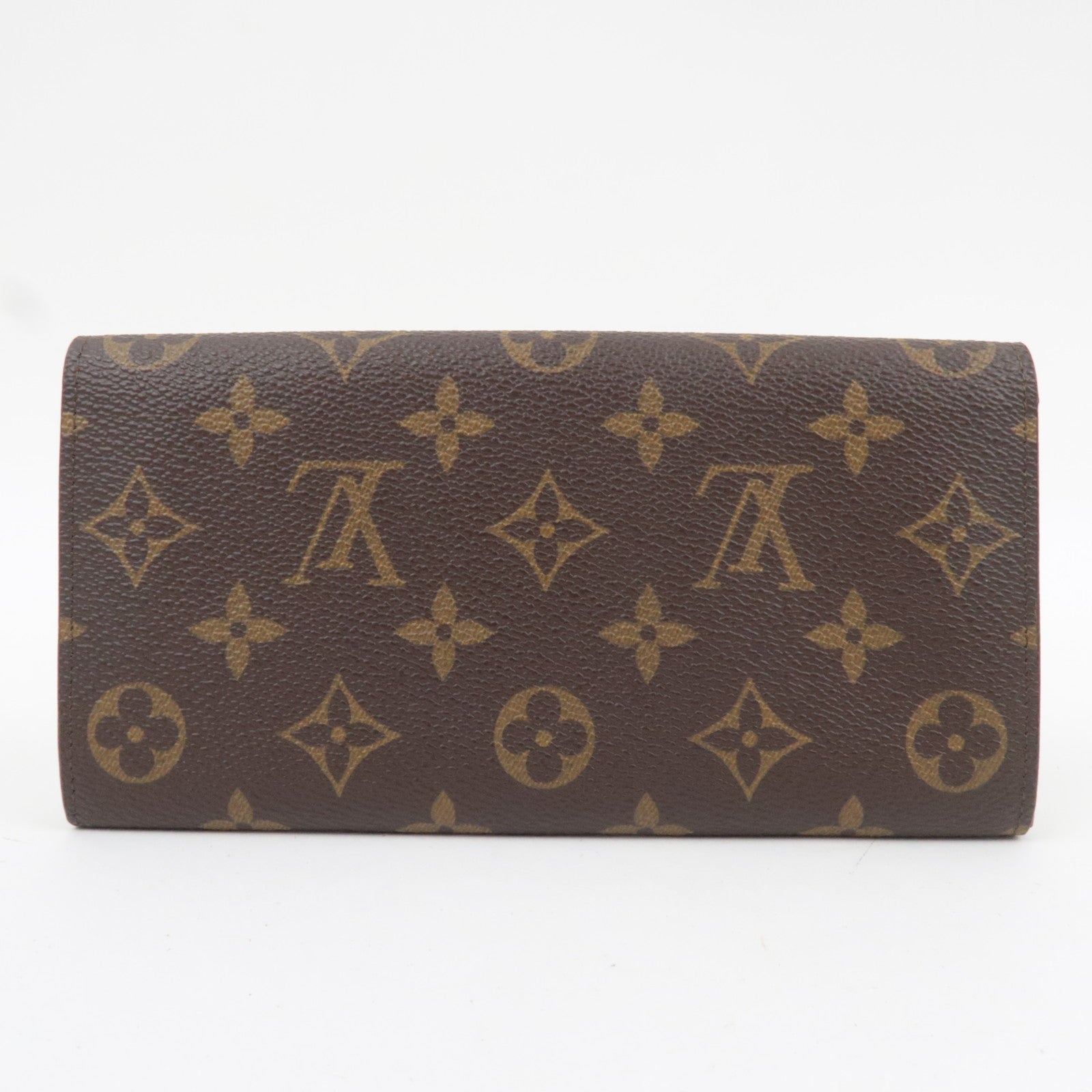 Louis Vuitton Monogram Pochette Porte Monnaie Credit Long wallet M61725 881AN