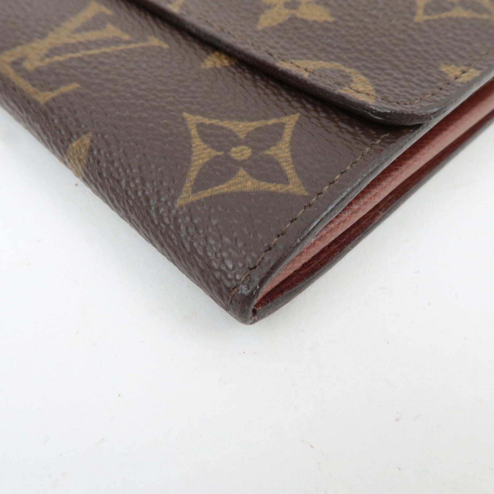 Louis Vuitton Monogram Pochette Porte Monnaie Credit Long wallet M61725 881AN