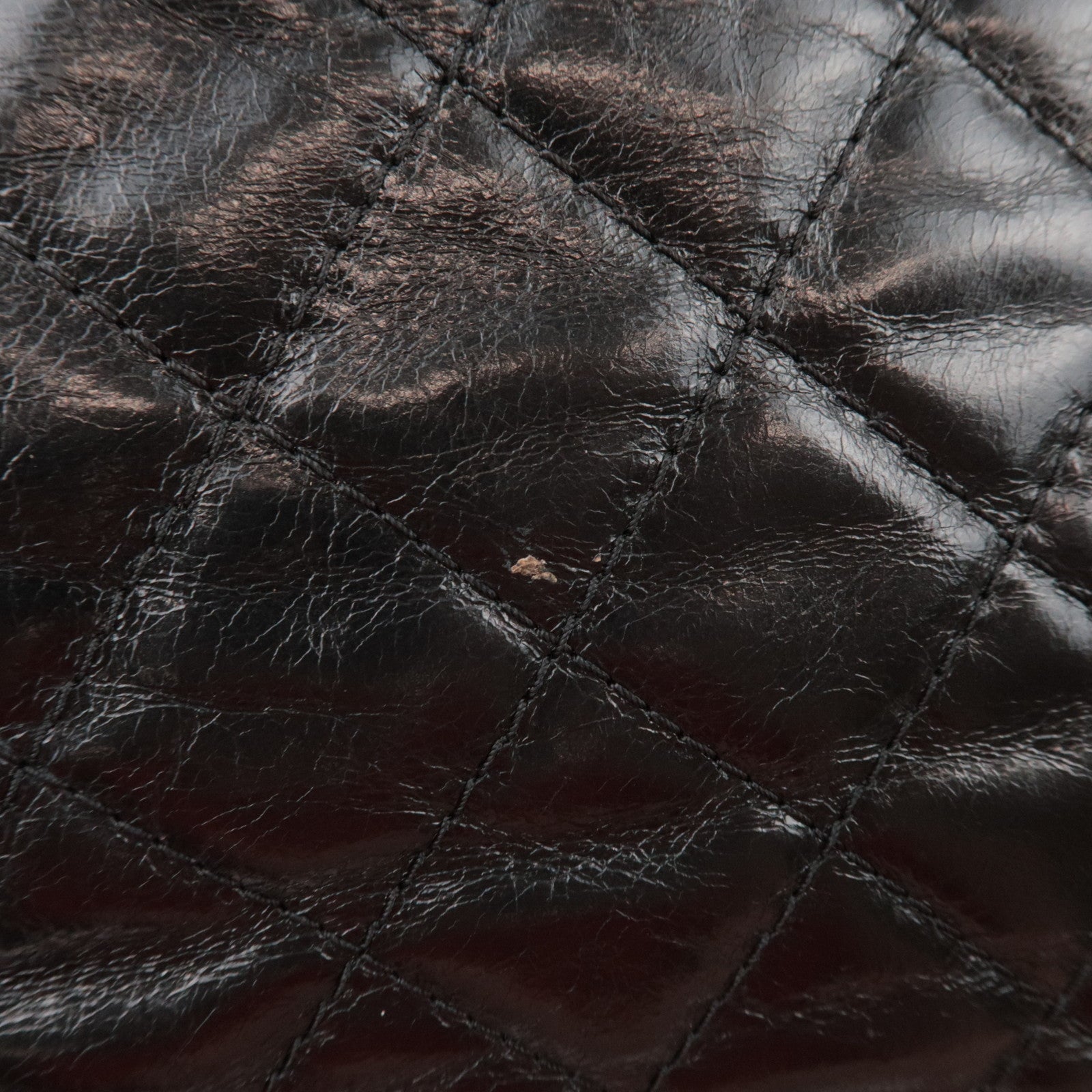 CHANEL Matelasse Chain Tote Bag Leather Black Gold HDW 20449651