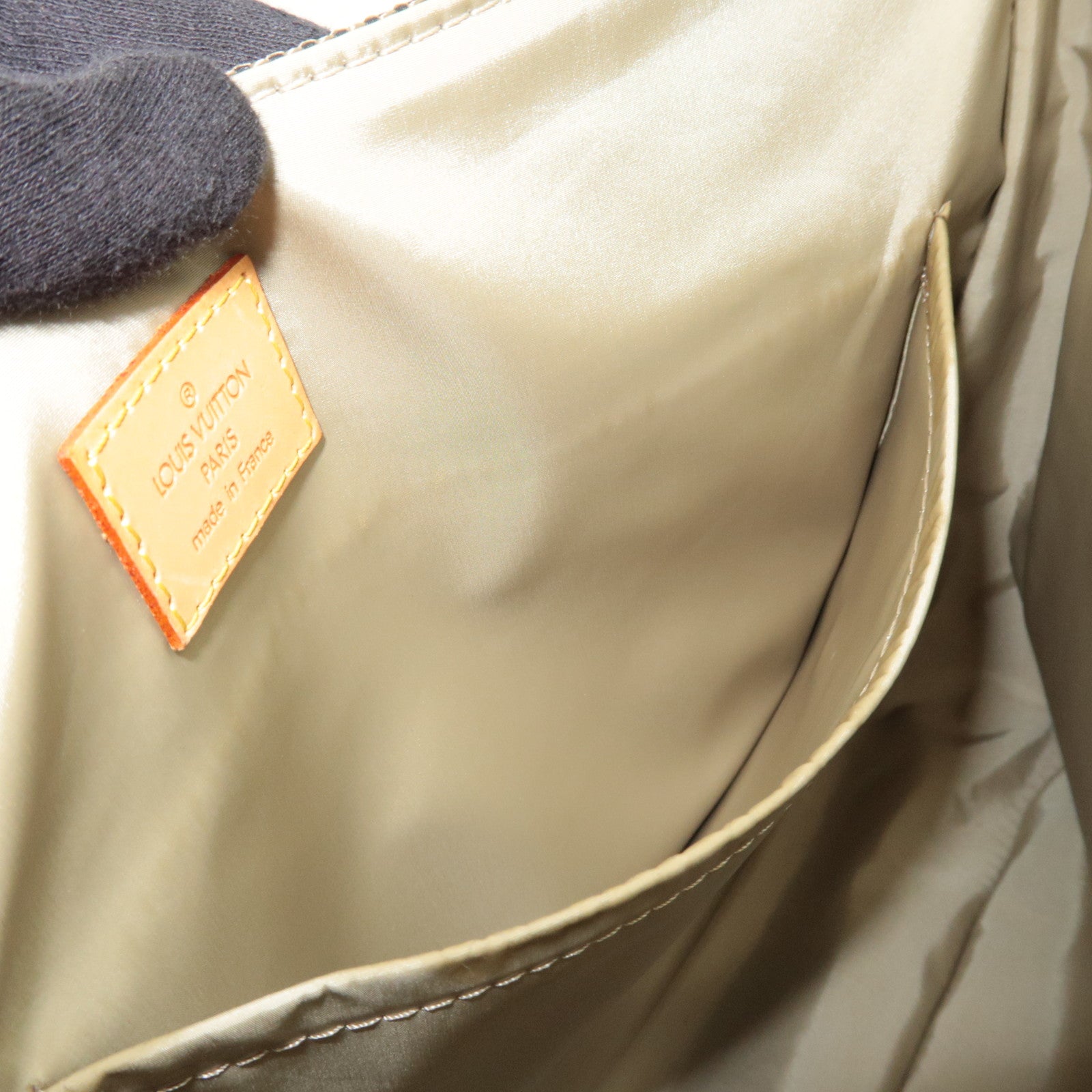 Louis Vuitton Damier Geant Petit Message Shoulder Bag Tail M93617 VI4098