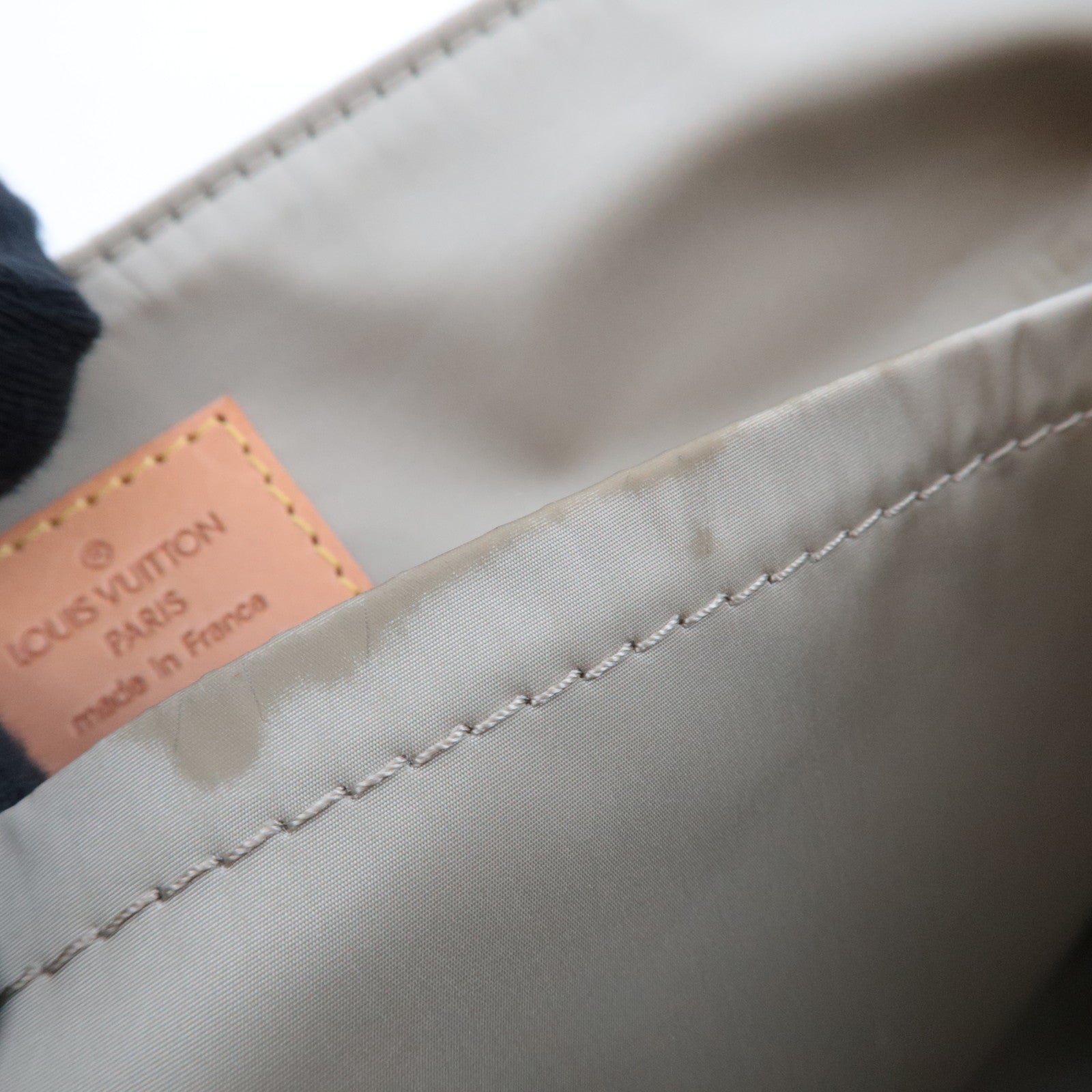 Louis Vuitton Damier Geant Petit Message Shoulder Bag Tail M93617 VI4098