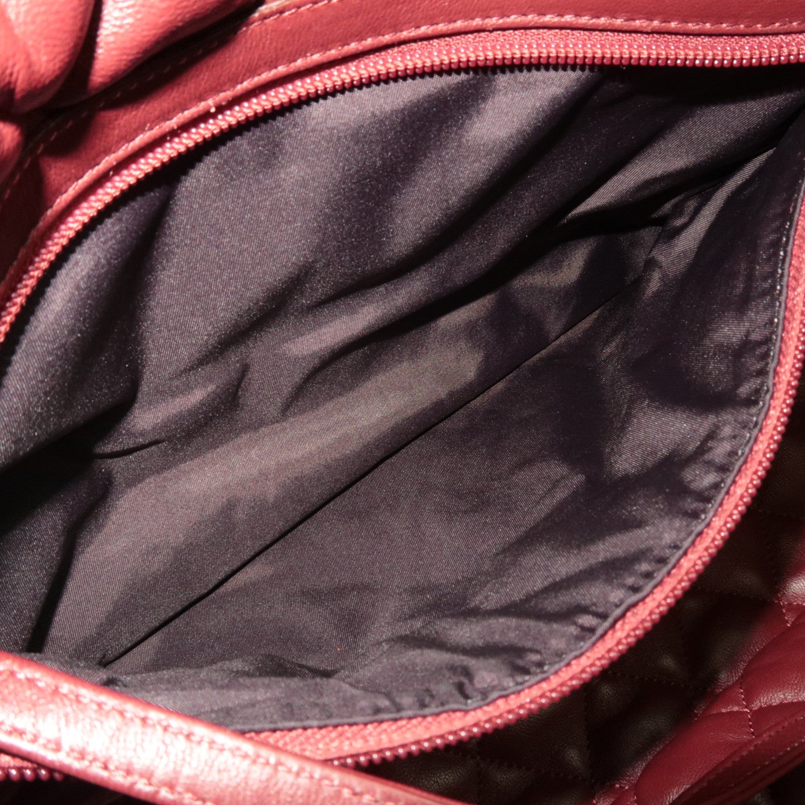 CHANEL Coco Cocoon Tote Bag Leather Black Silver HDW 14052139