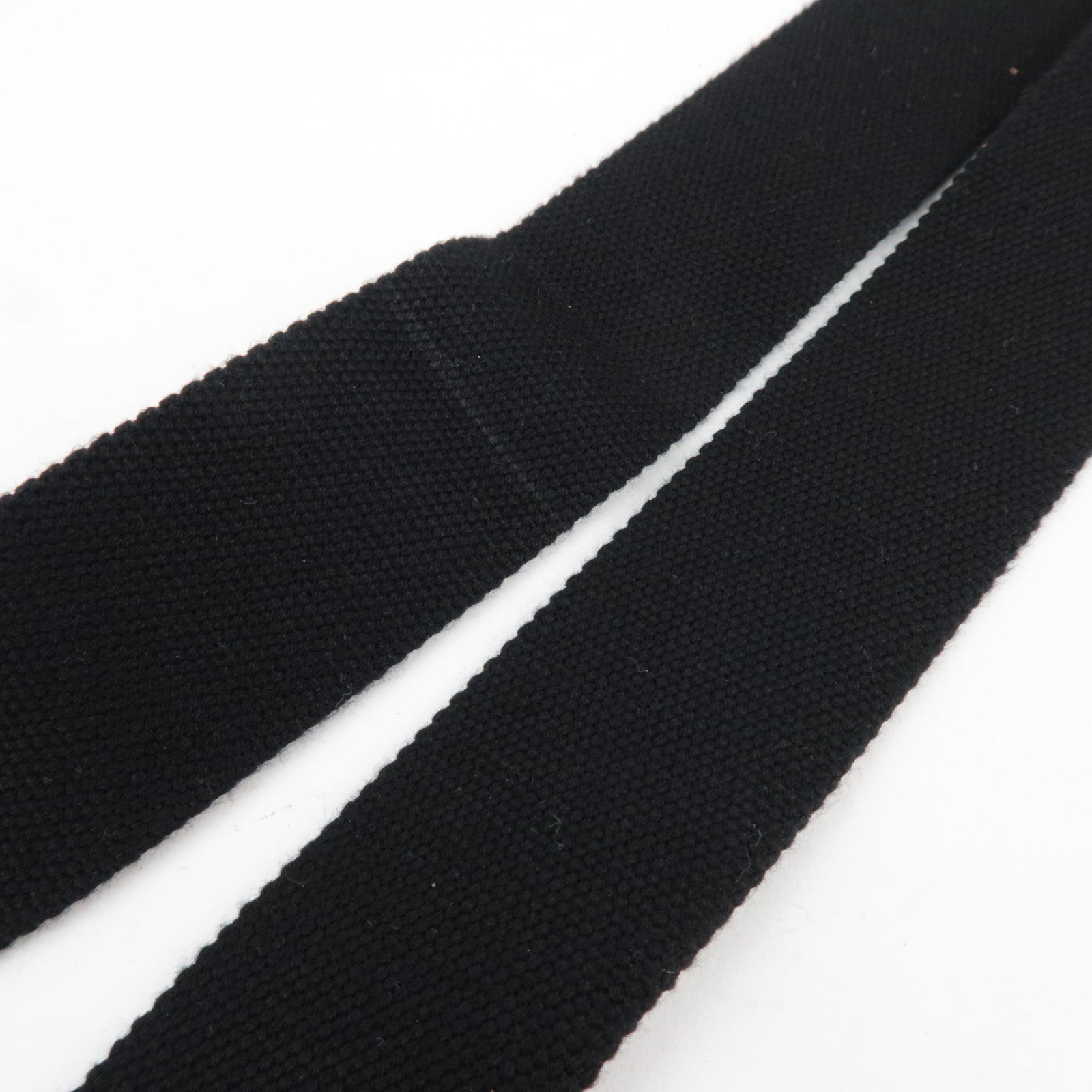 PRADA Canapa Mini 2Way Handbag Denim Black