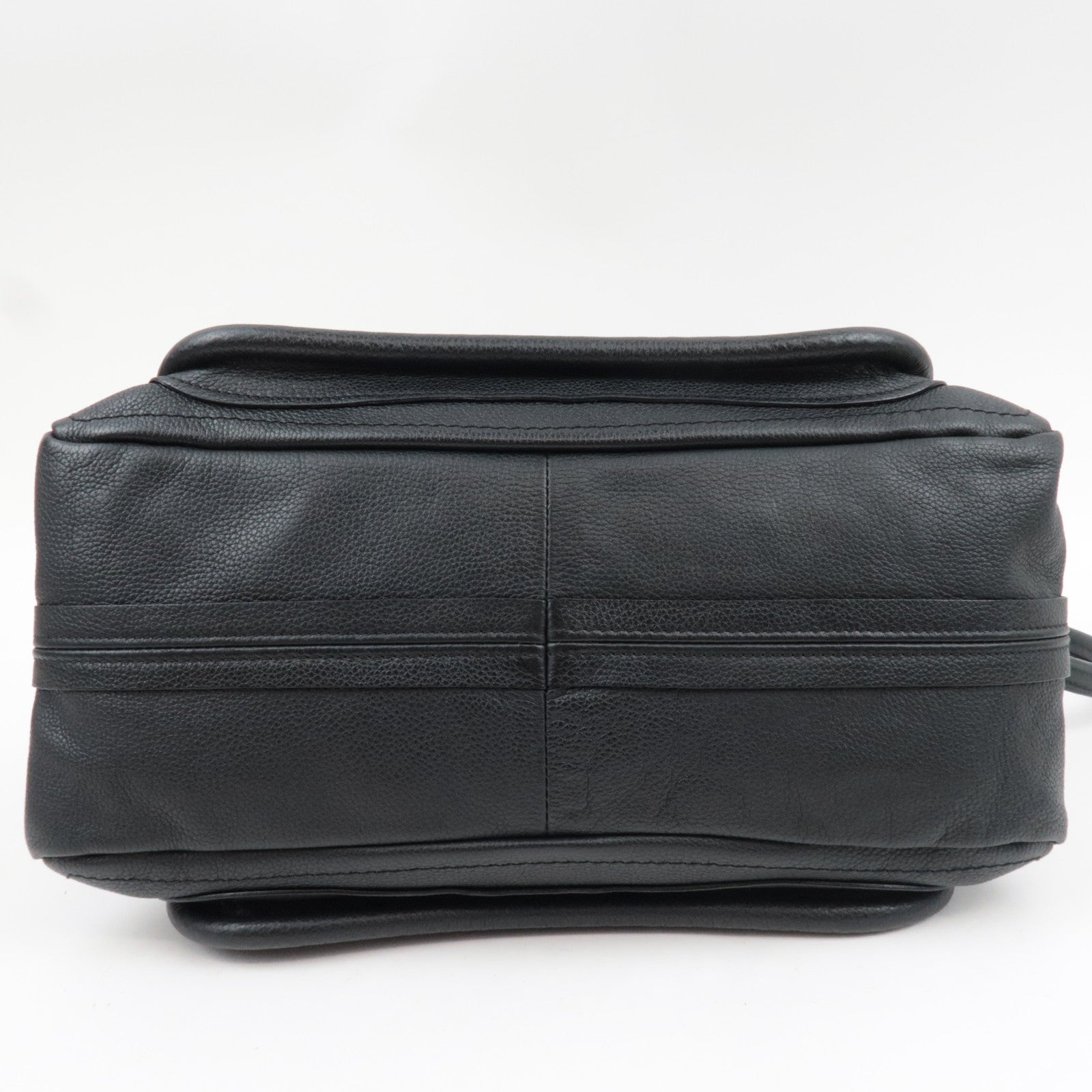 Chloe Paraty Medium 2Way Shoulder Bag Leather Black