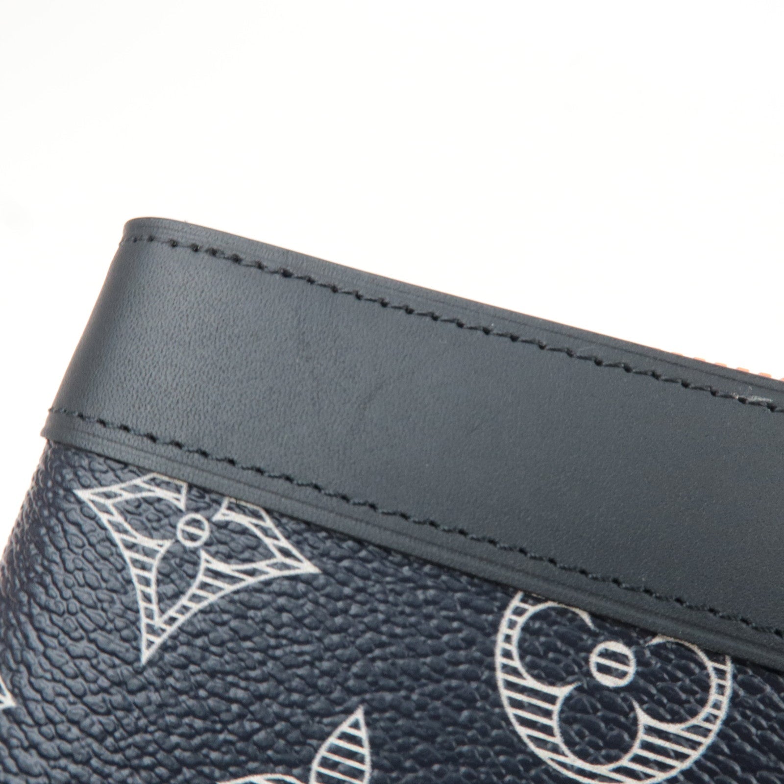 Louis Vuitton Monogram Ink Upside Down Pochette Apollo PM Pouch Navy M62898 SP2118 *Box, Dust bag