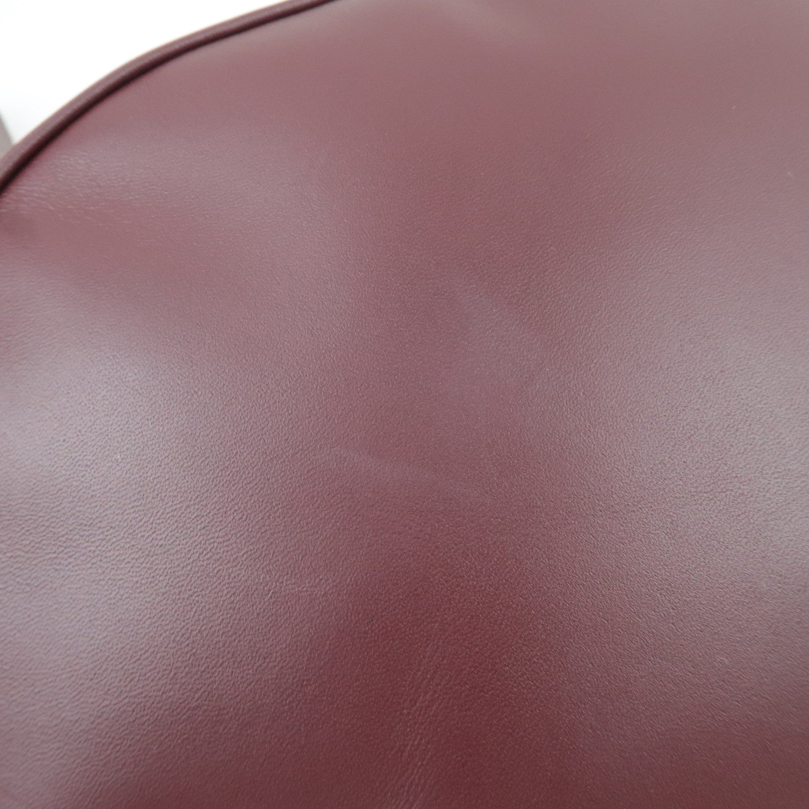 Cartier Must Line Shoulder Bag Leather Bordeaux Red *Dust bag