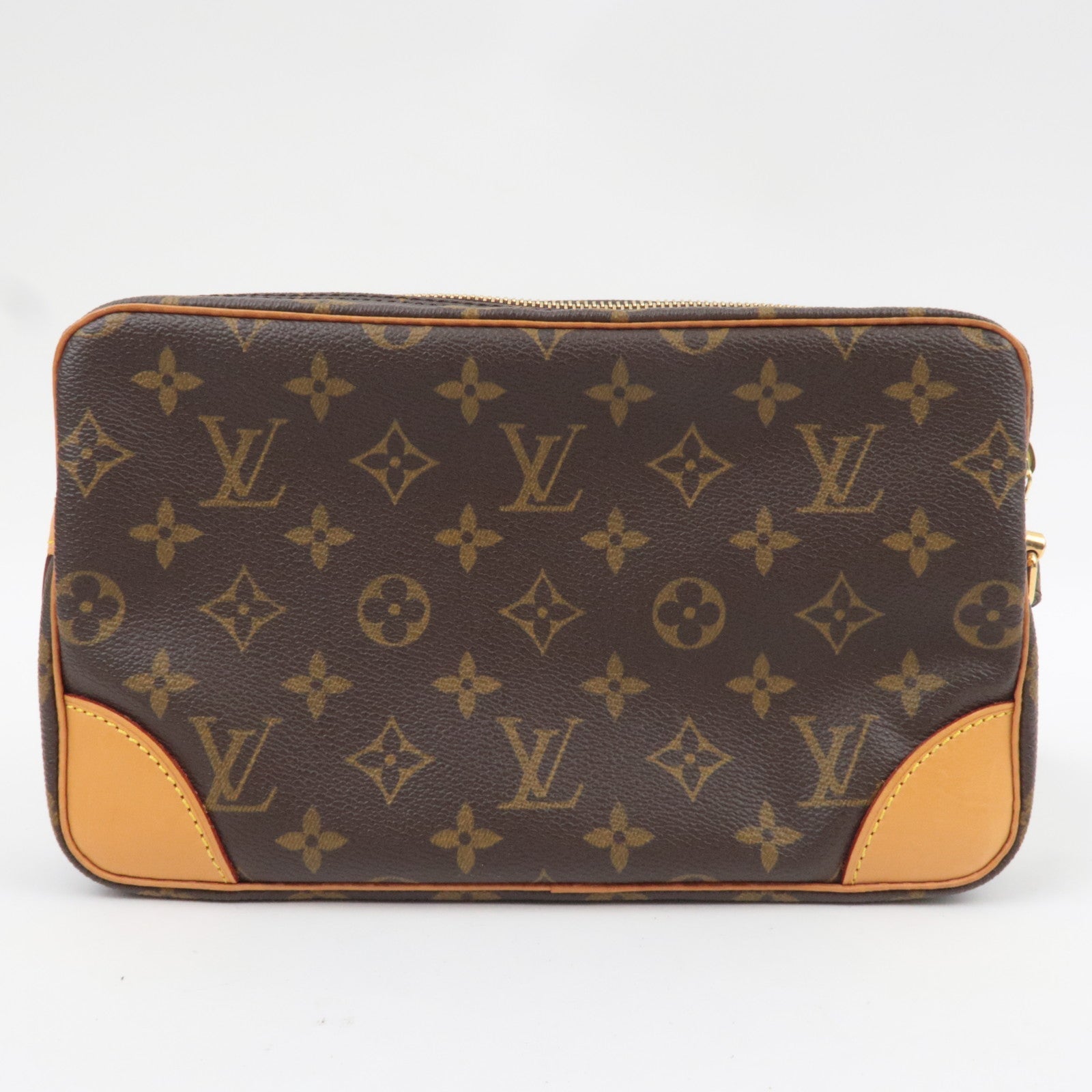 Louis Vuitton Monogram Marly Dragonne GM Wristlet Clutch M51825 SL0072