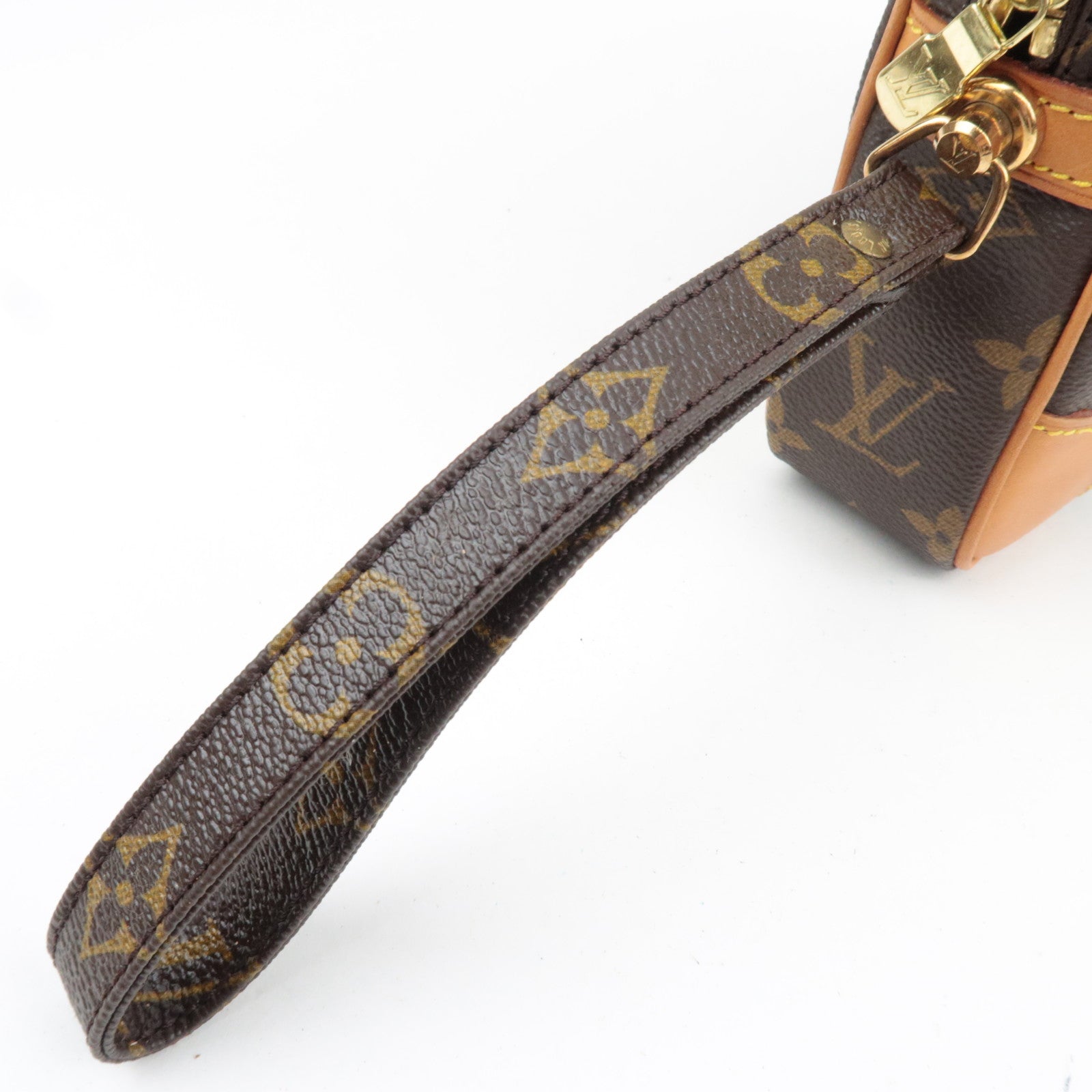 Louis Vuitton Monogram Marly Dragonne GM Wristlet Clutch M51825 SL0916