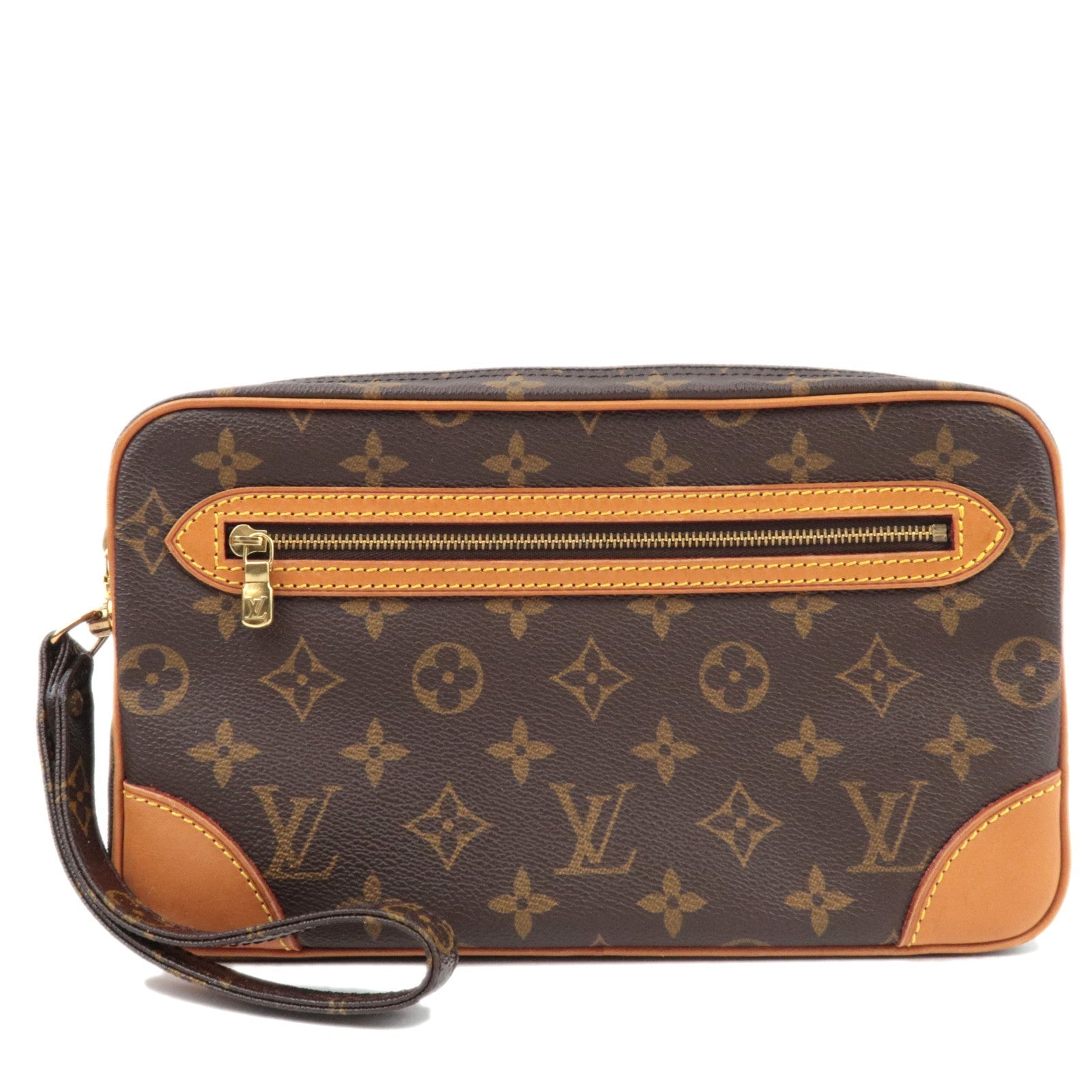 Louis Vuitton Monogram Marly Dragonne GM Wristlet Clutch M51825 SL091682253