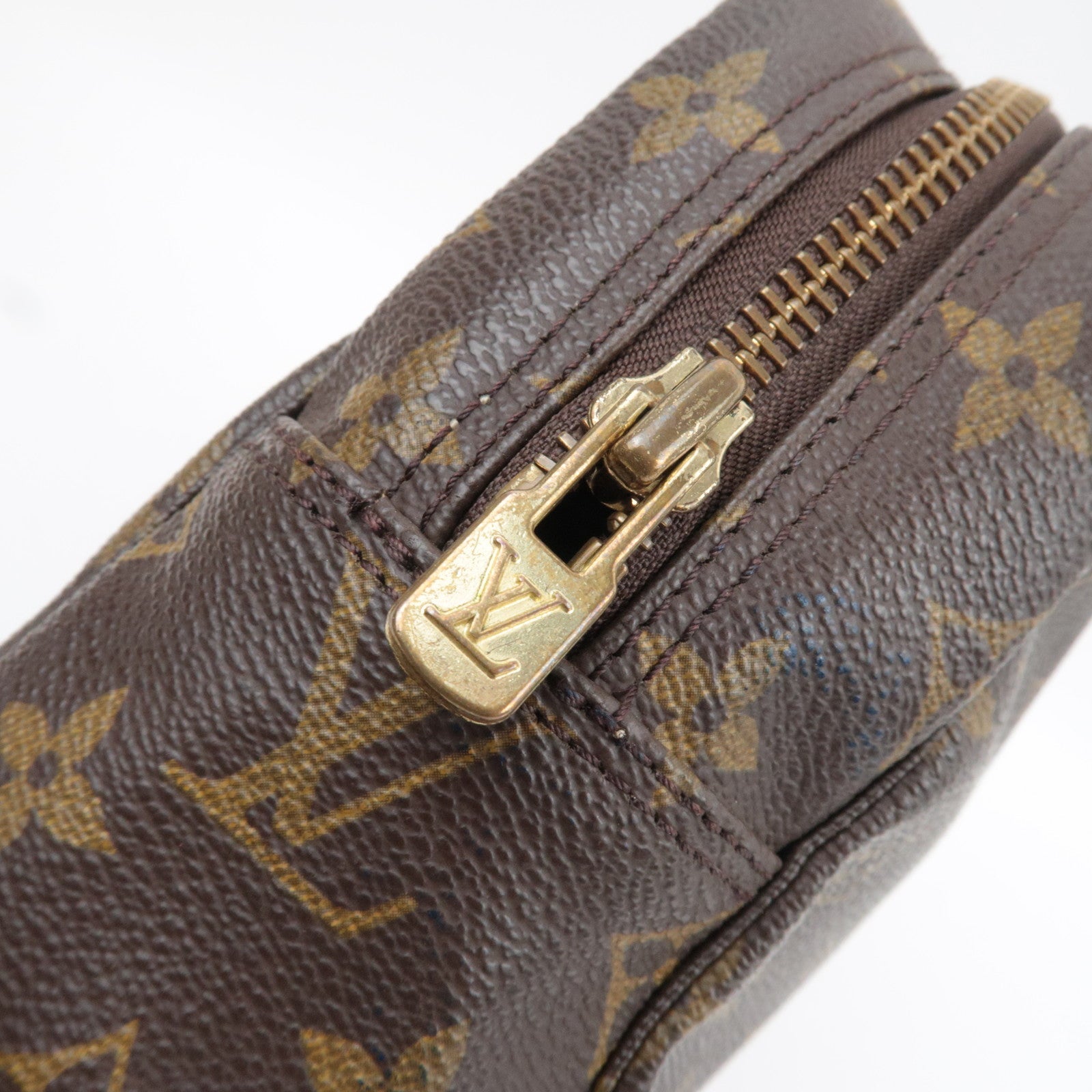 Louis Vuitton Monogram Trousse Toilette 28 Toiletry Bag M47522 NO0906