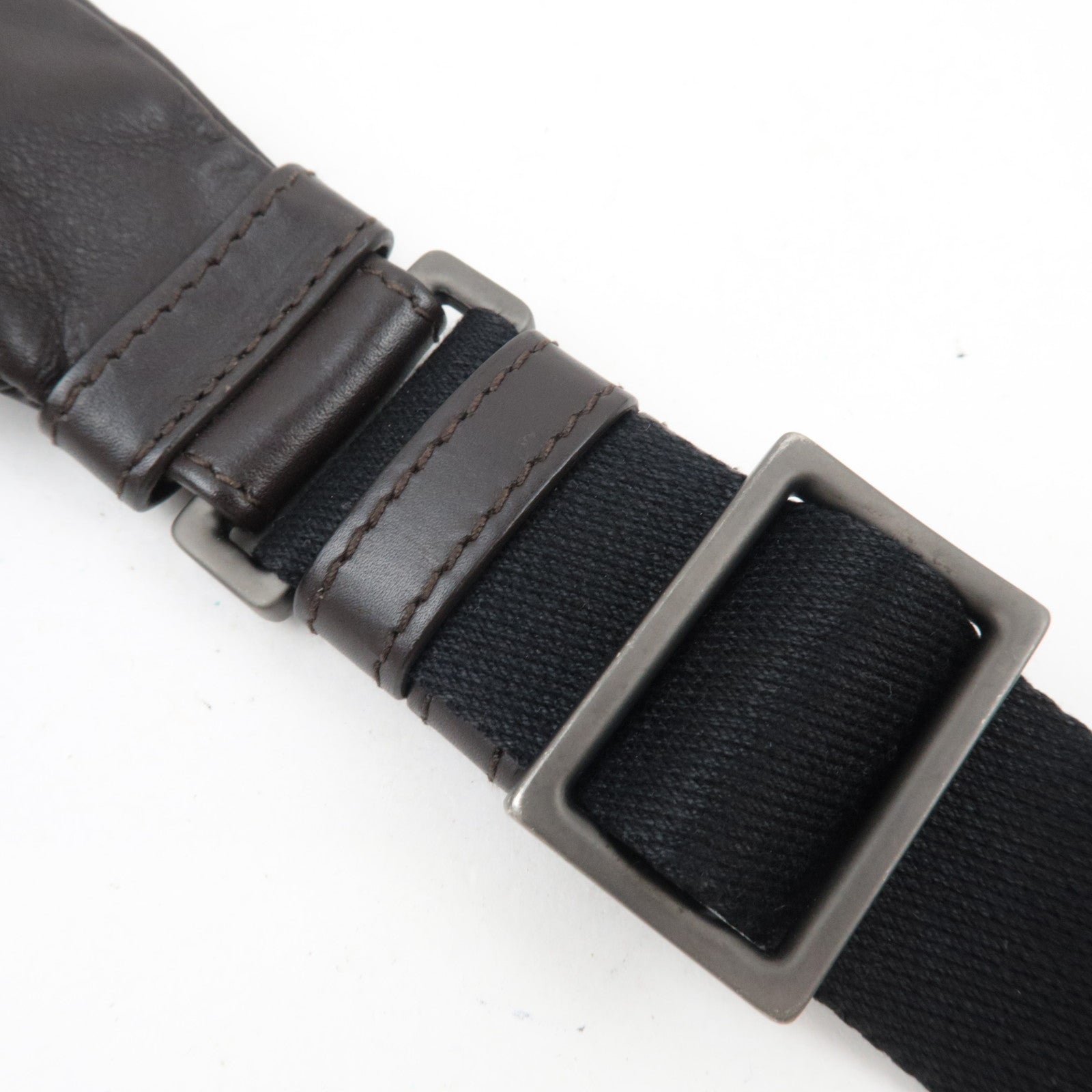 BOTTEGA VENETA Intrecciato Body Bag Leather Brown *Dust bag