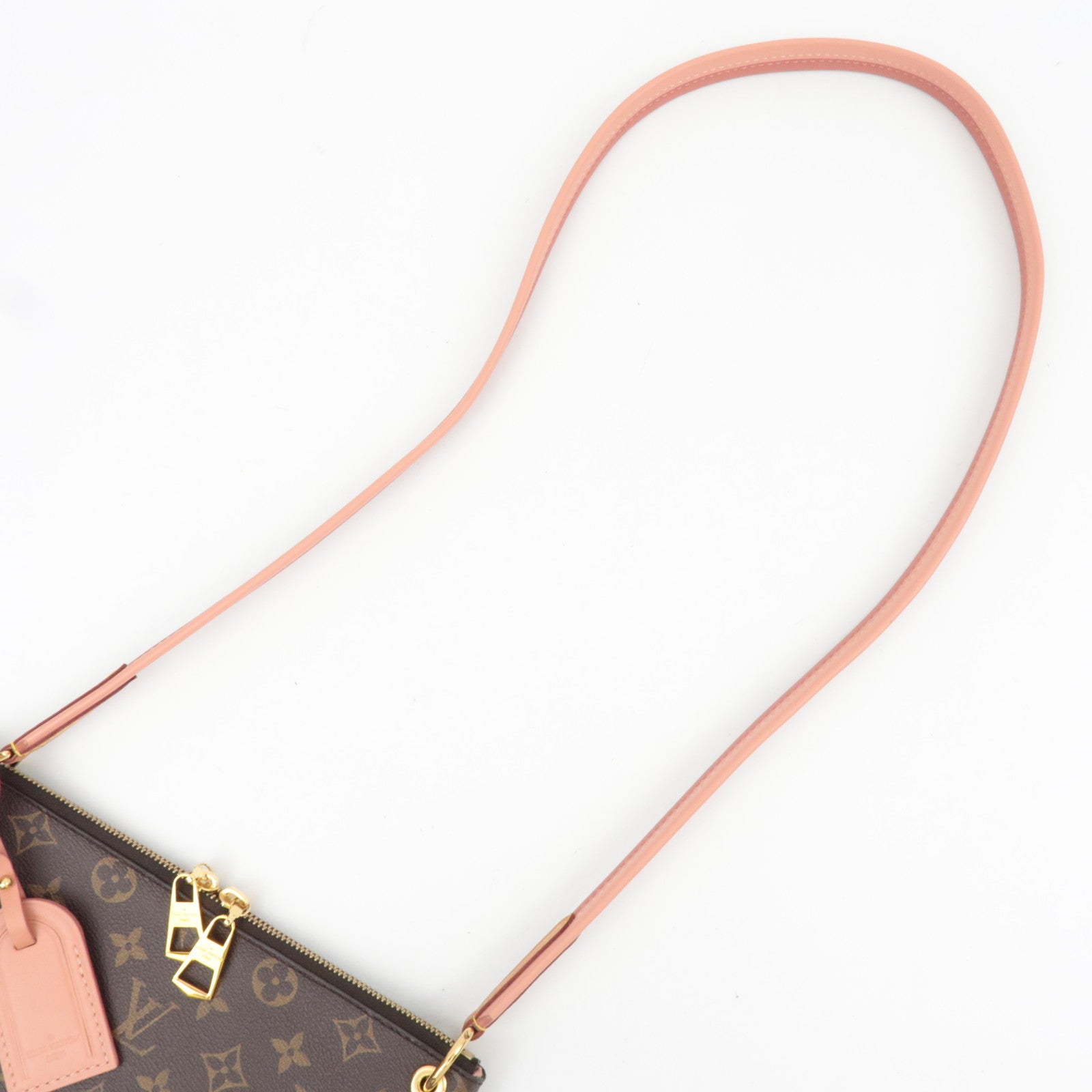 Louis Vuitton Monogram Loretta Shoulder Bag Vieux Rose M44283 GI0168 *Box, Dust bag, Name tag