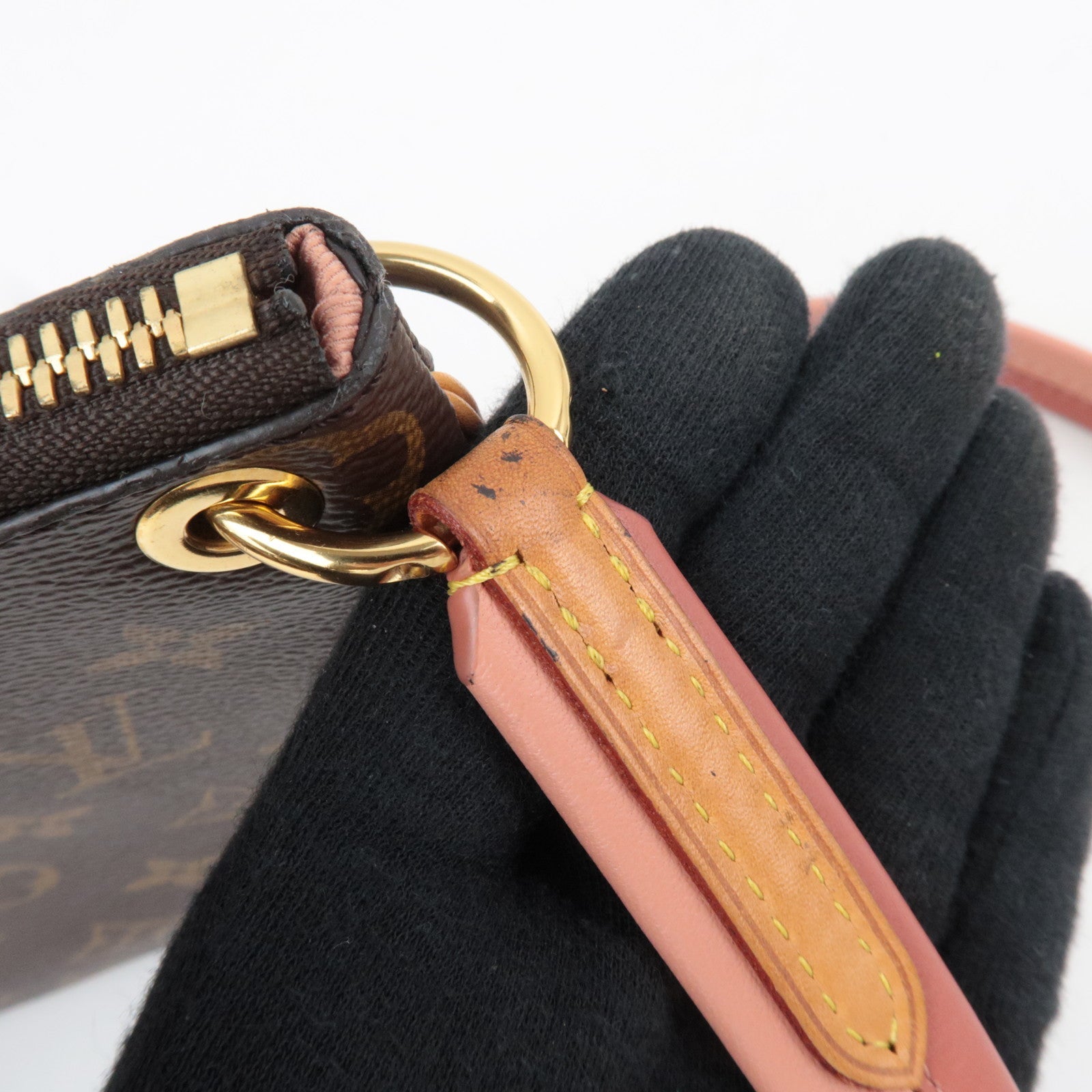 Louis Vuitton Monogram Loretta Shoulder Bag Vieux Rose M44283 GI0168 *Box, Dust bag, Name tag