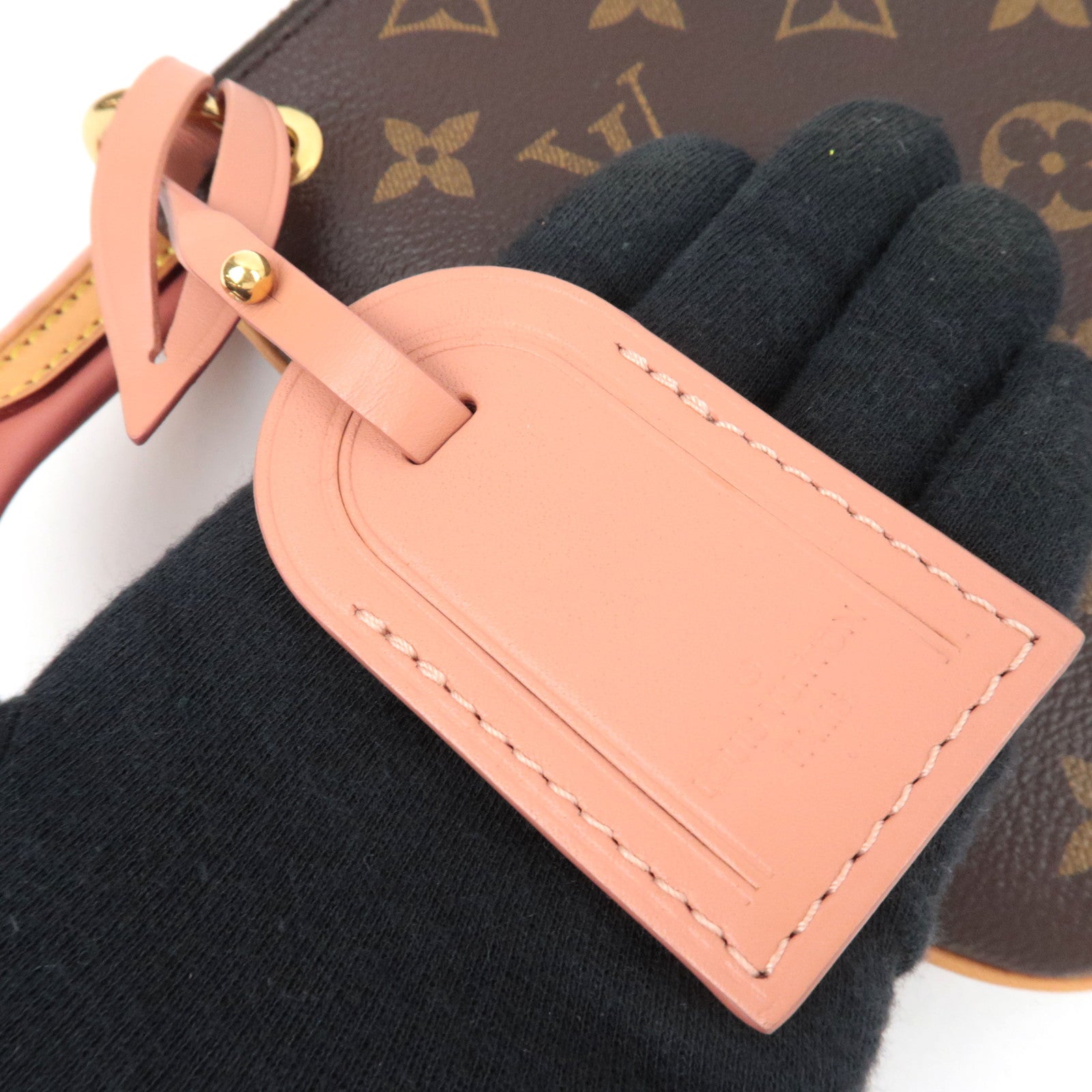 Louis Vuitton Monogram Loretta Shoulder Bag Vieux Rose M44283 GI0168 *Box, Dust bag, Name tag