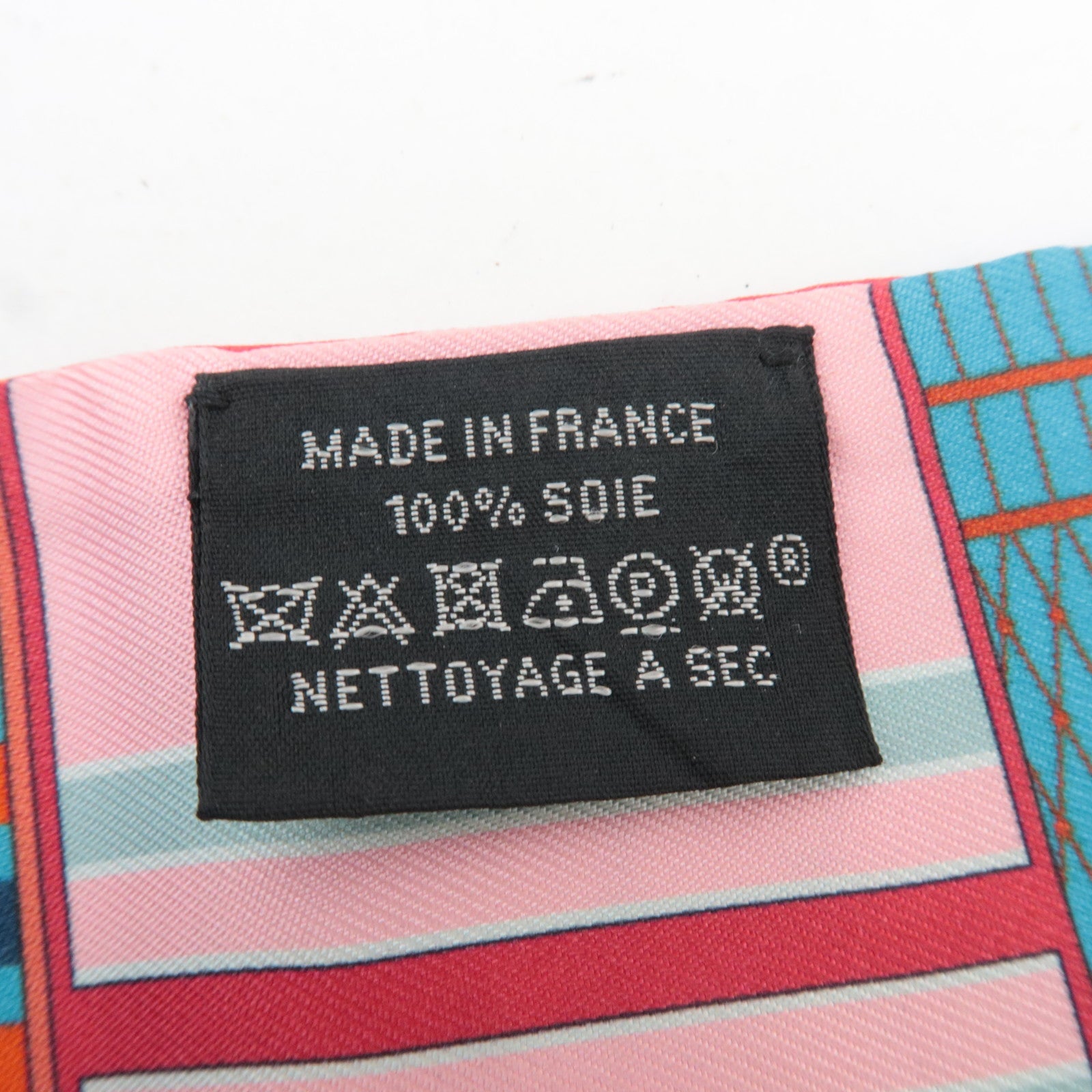 HERMES Twilly Scarf Couvertures Nouvelles 100% Silk Multicolor