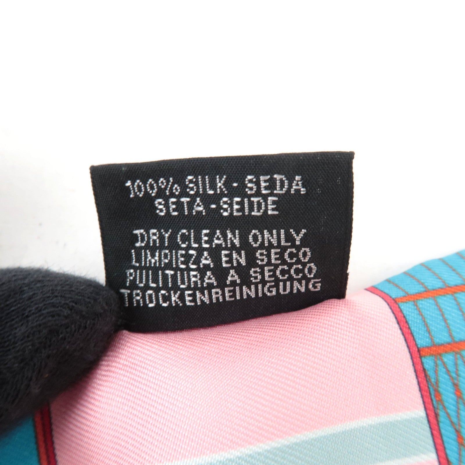 HERMES Twilly Scarf Couvertures Nouvelles 100% Silk Multicolor