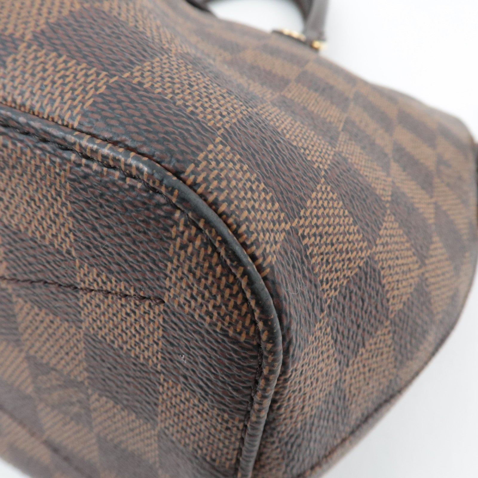 Louis Vuitton Damier Siena PM 2Way Handbag N41545 TJ4106 *Strap