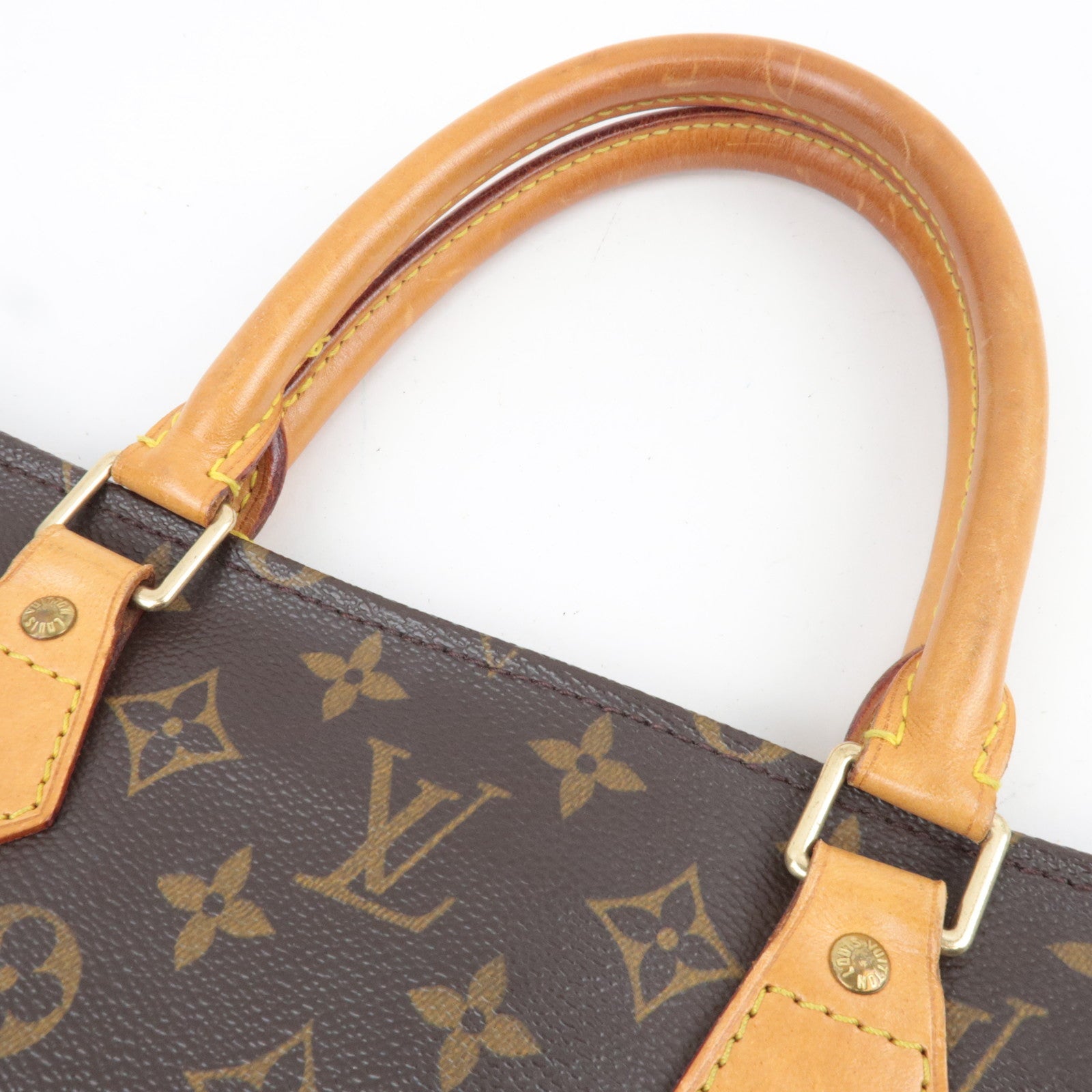 Louis Vuitton Monogram Sac Plat Tote Bag M51140 MI0053