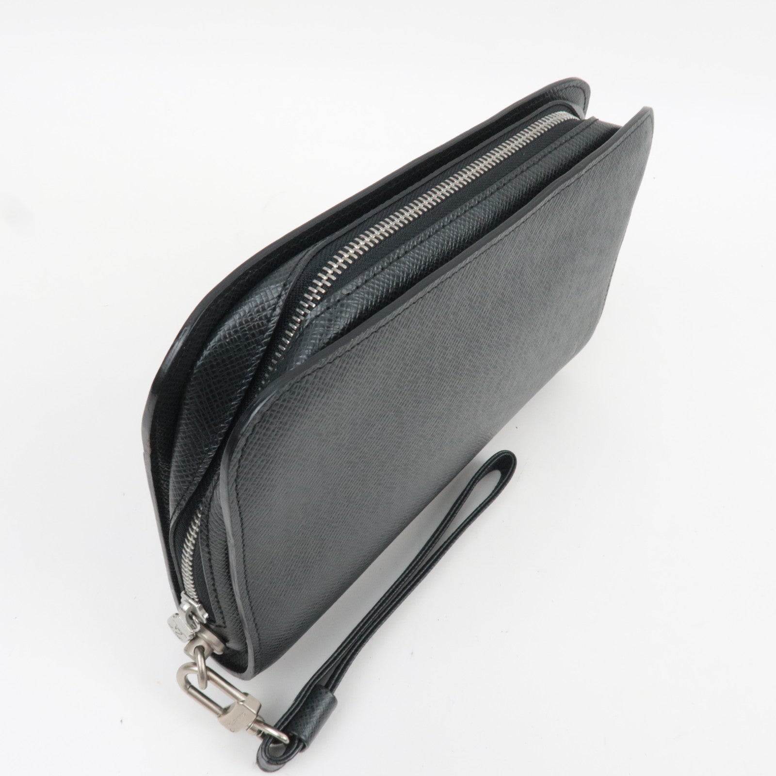 Louis Vuitton Taiga Baikal Clutch Bag Ardoise M30182 VI0065