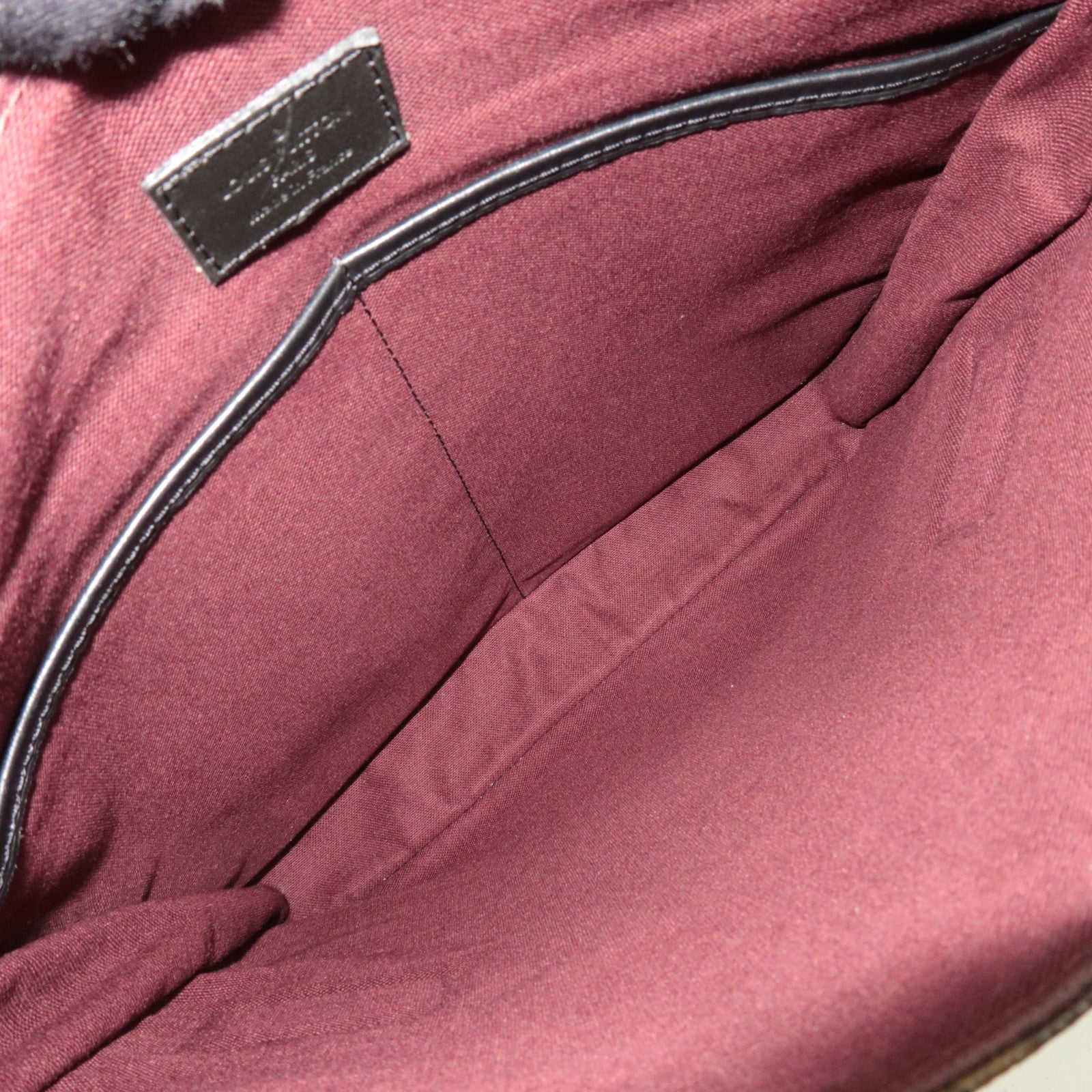 Louis Vuitton Monogram Macassar Bass MM Shoulder Bag M56715 AA3019