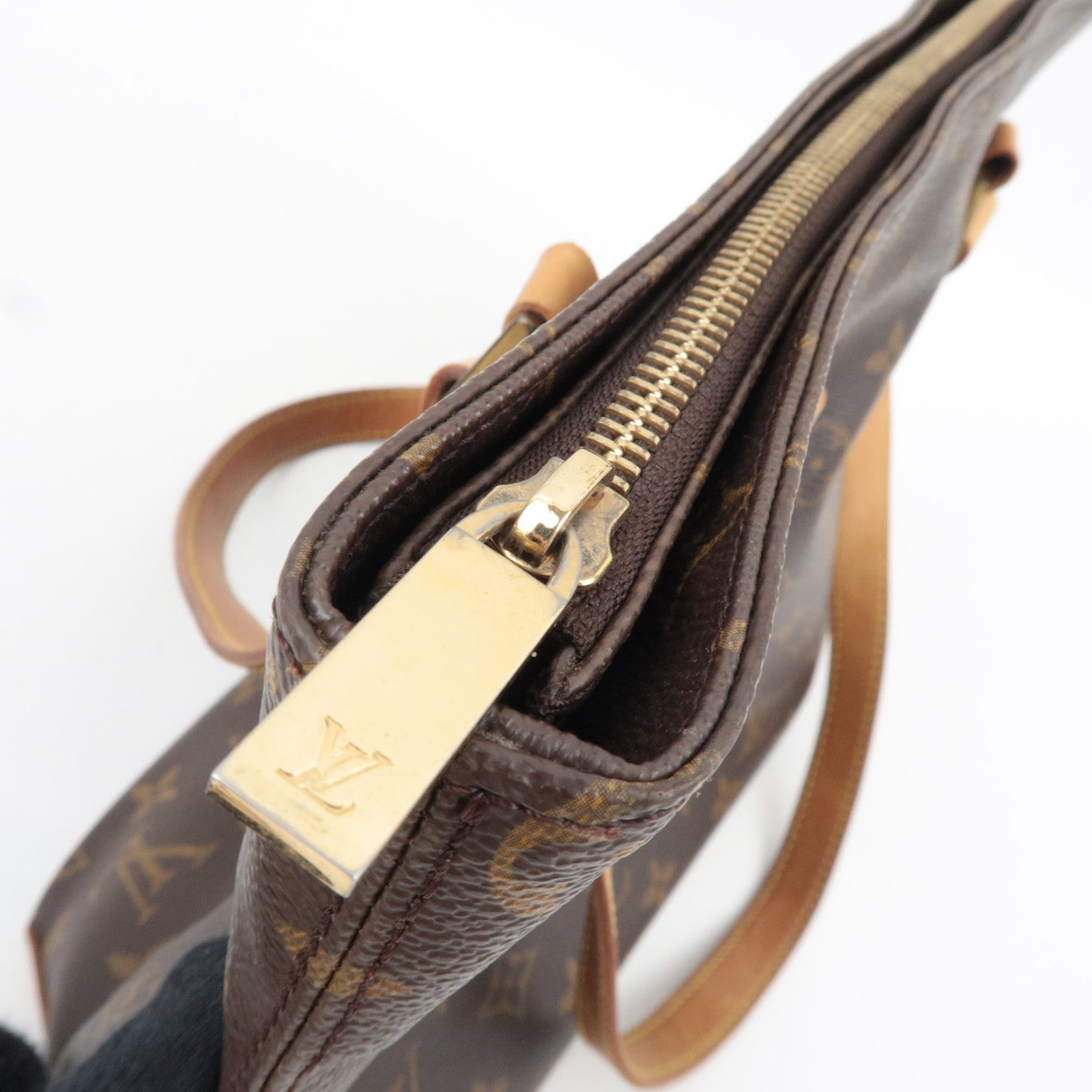 Louis Vuitton Monogram Cabas Piano Tote Bag M51148 VI0032