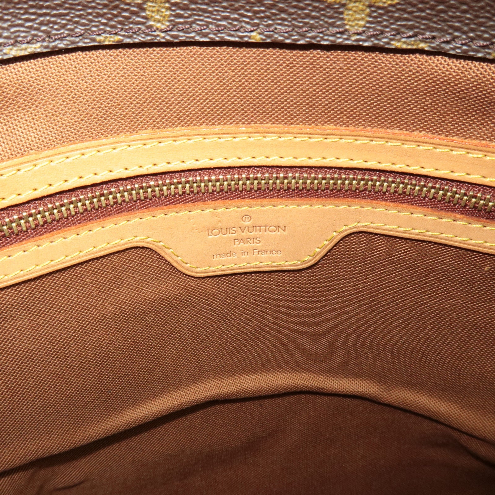 Louis Vuitton Monogram Cabas Piano Tote Bag M51148 VI0032