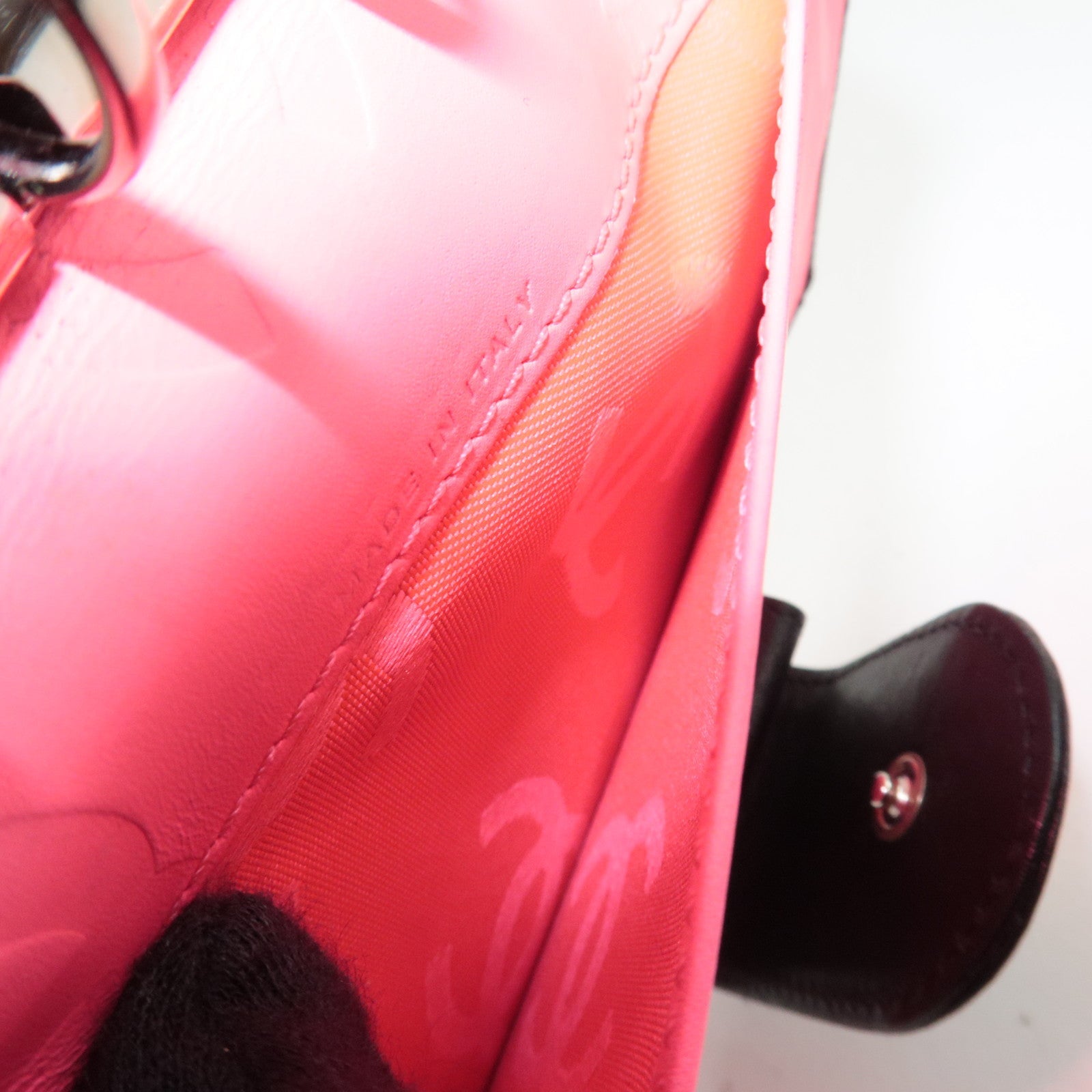 CHANEL Cambon Line Planner Cover Lambskin Black A26727 9727798 *Box, G card