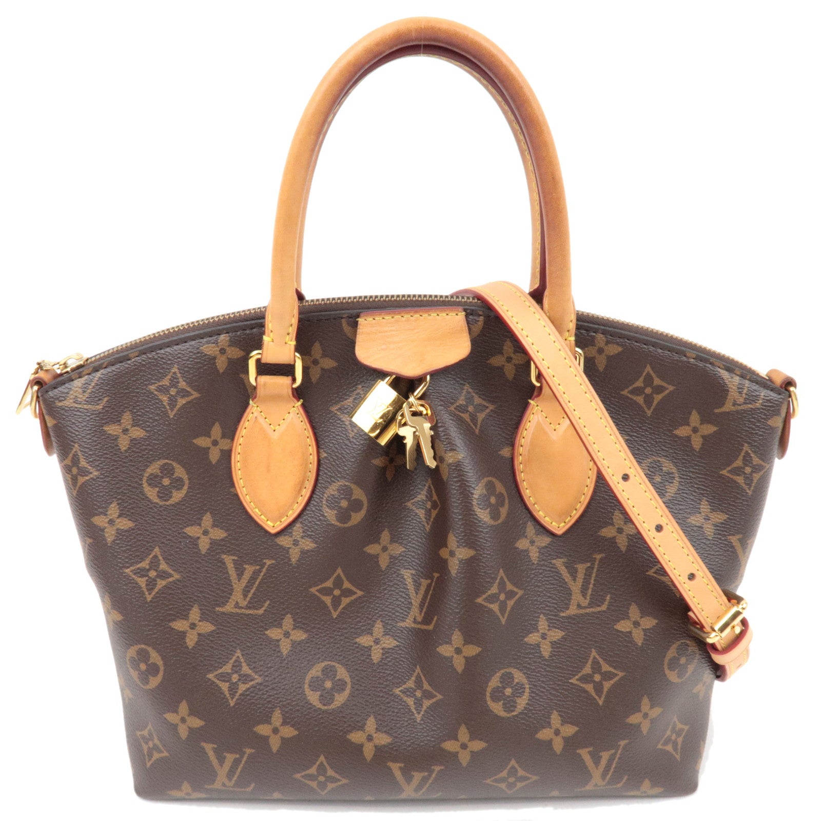 Louis Vuitton Monogram Boetie NM PM 2Way Bag M45986 *Strap, Key Lock82536
