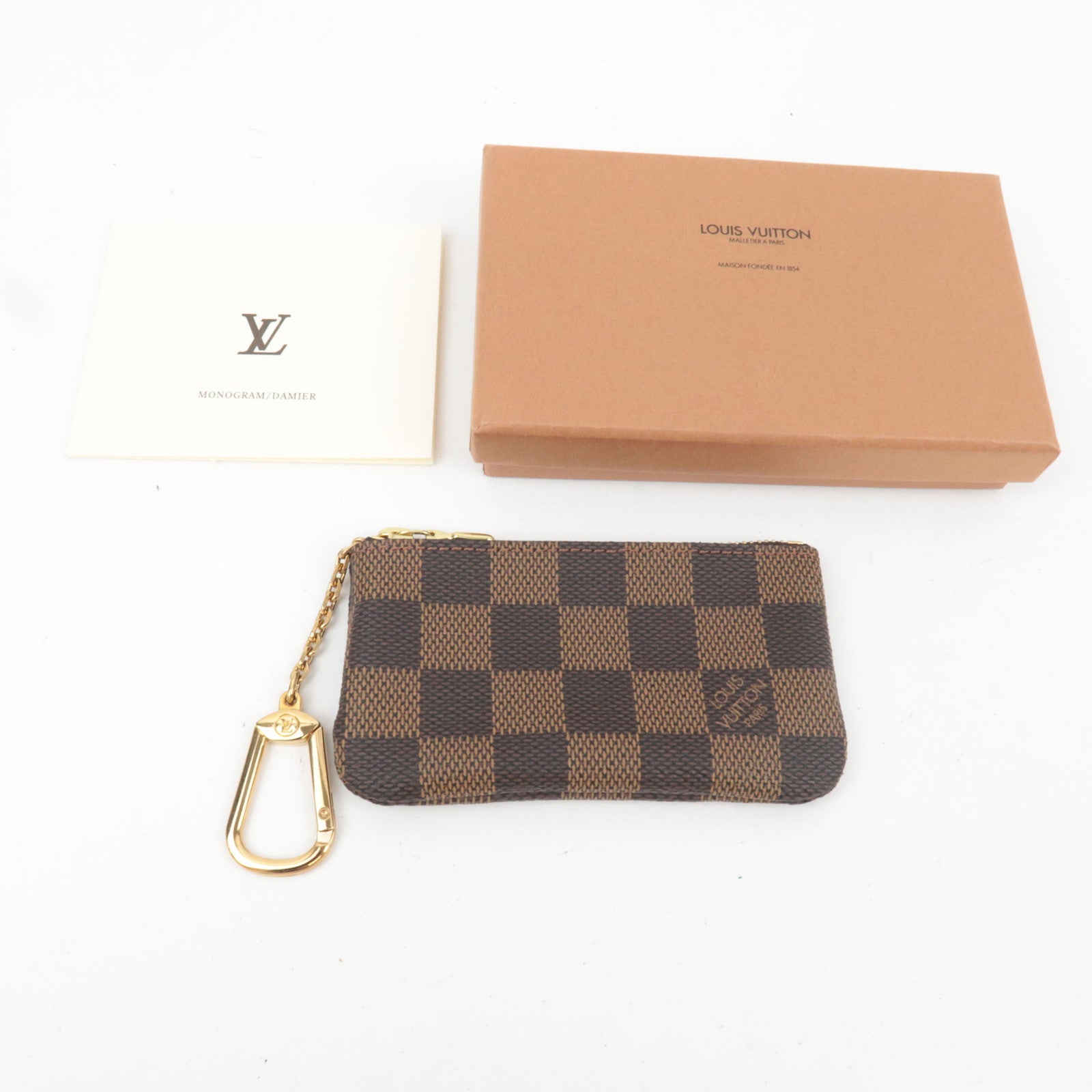 Louis Vuitton Damier Pochette Cles Coin Case N62658 CA0021