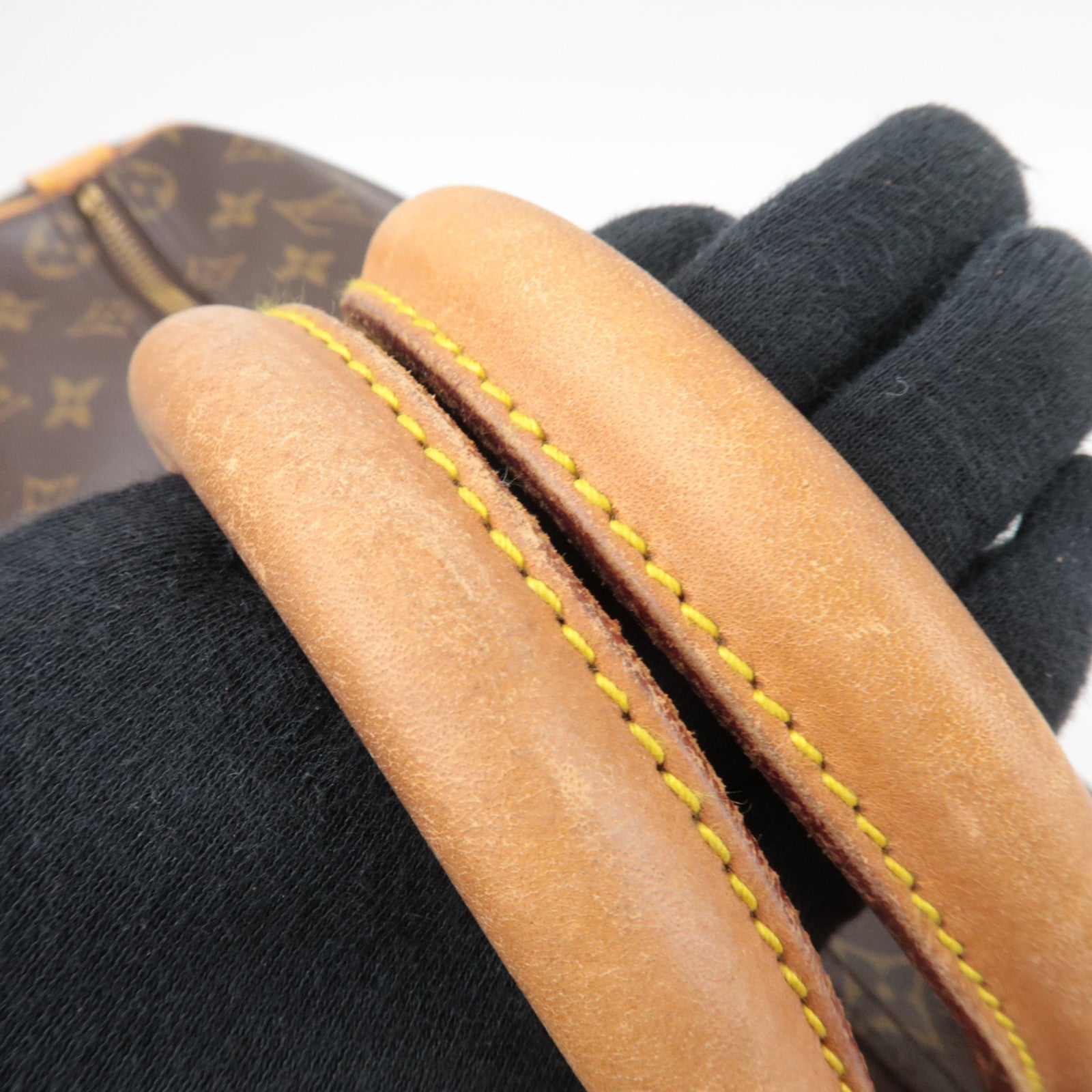 Louis Vuitton Monogram Keepall Bandouliere 50 Travel Bag M41416 VI873 *Strap, Name tag, Poignet