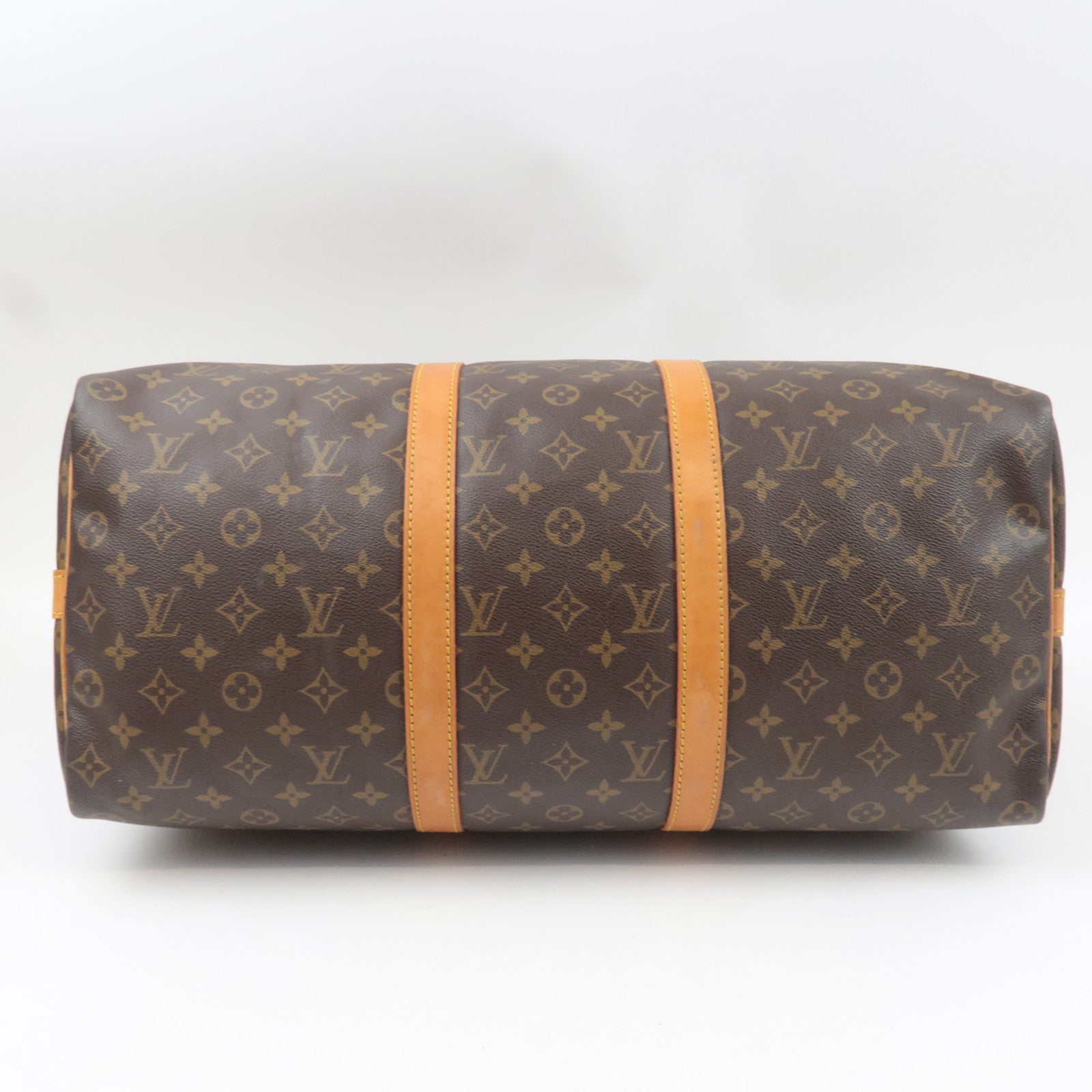 Louis Vuitton Monogram Keepall Bandouliere 50 Travel Bag M41416 VI873 *Strap, Name tag, Poignet