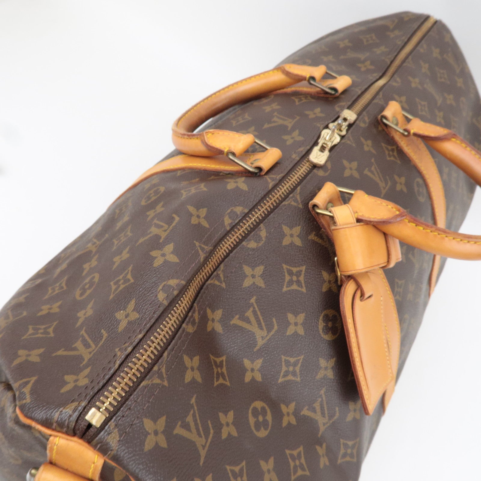 Louis Vuitton Monogram Keepall Bandouliere 55 Travel Bag  M41414 893FC *Strap, Name tag, Poignet