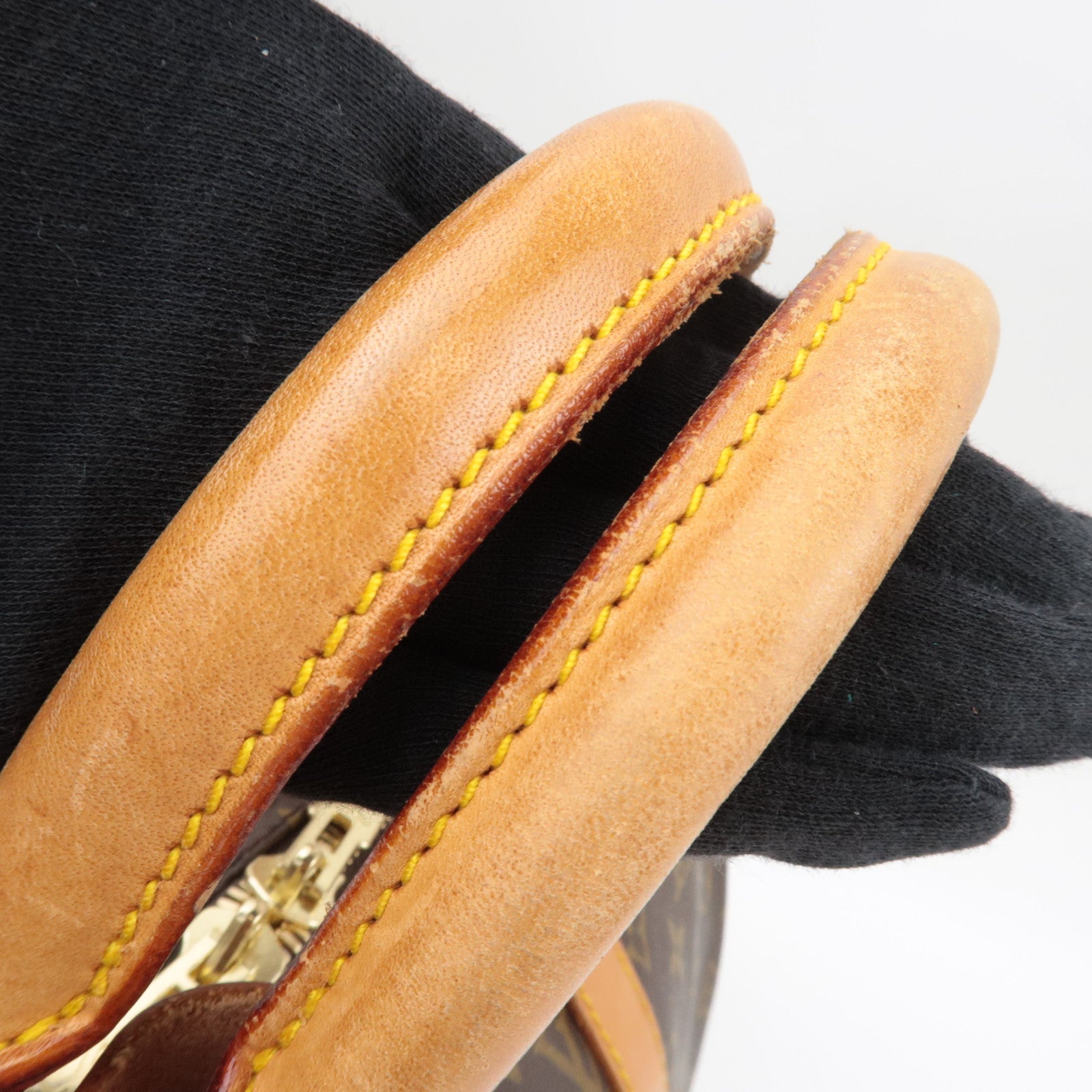 Louis Vuitton Monogram Keepall 45 Old Model M41428 831SA *Name tag, Poignet, Key Lock