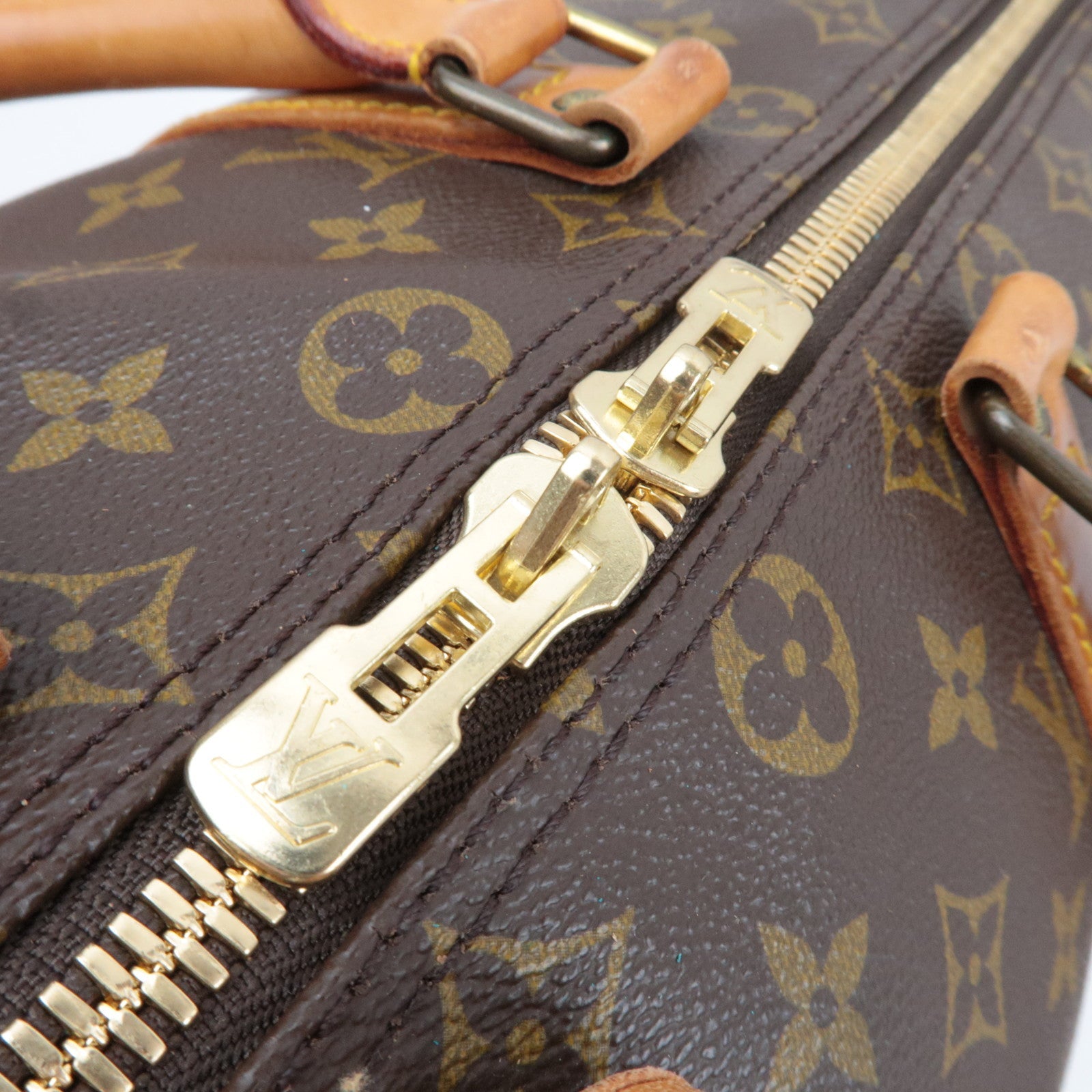 Louis Vuitton Monogram Keepall 45 Old Model M41428 831SA *Name tag, Poignet, Key Lock