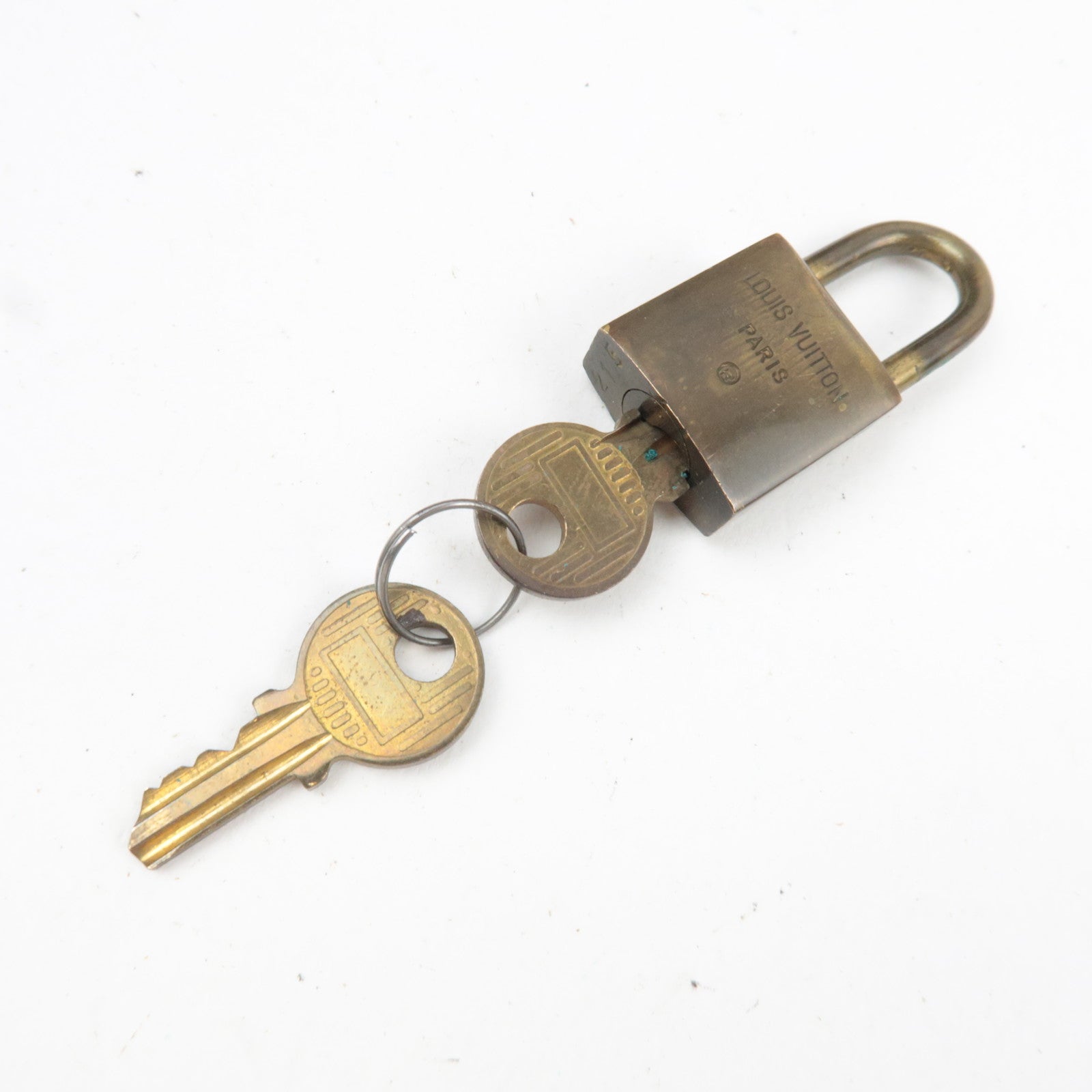 Louis Vuitton Monogram Keepall 45 Old Model M41428 831SA *Name tag, Poignet, Key Lock