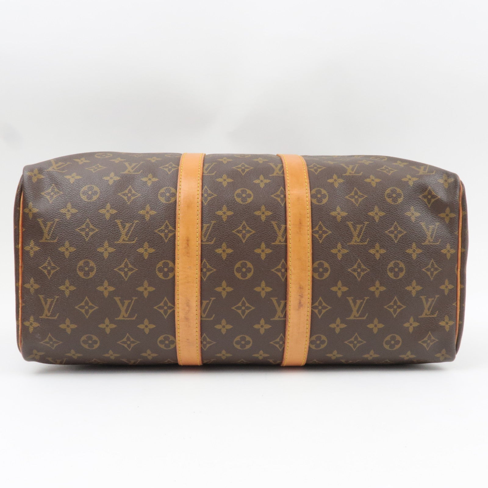 Louis Vuitton Monogram Keepall 45 Old Model M41428 831SA *Name tag, Poignet, Key Lock