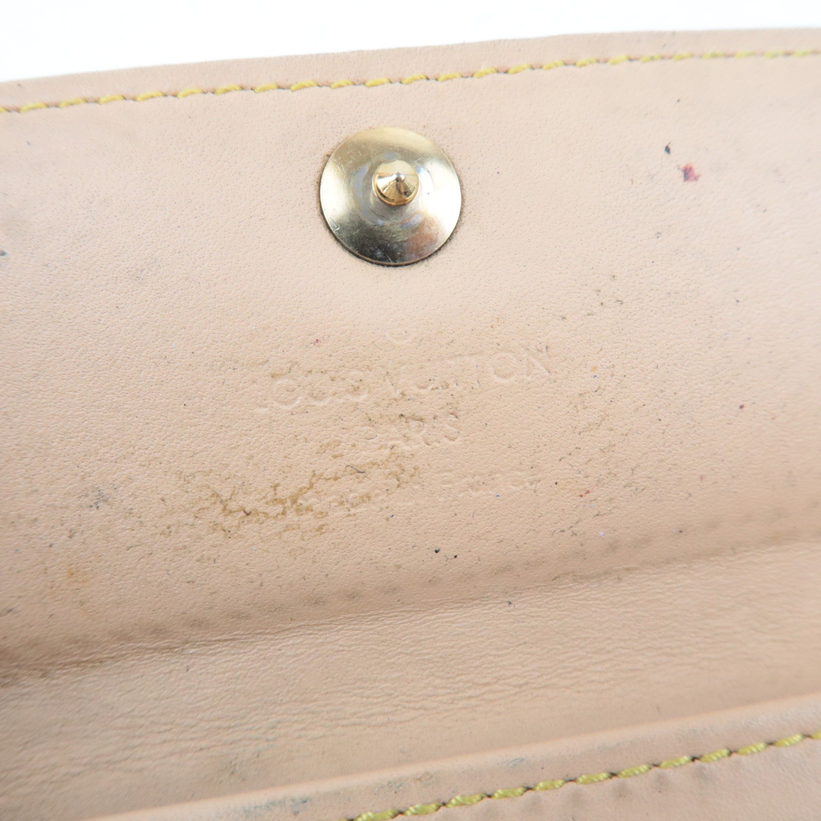 Louis Vuitton Monogram Multicolor Multi Cles 4 Key Case Noir M60044 FL1037