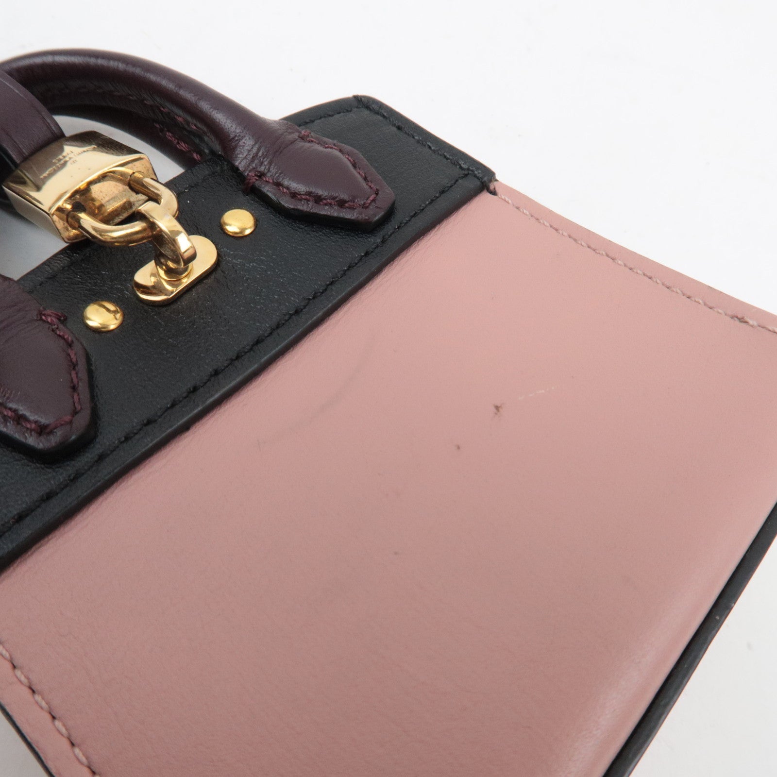 Louis Vuitton City Steamer Bag Charm Pink MP1787 SL0166