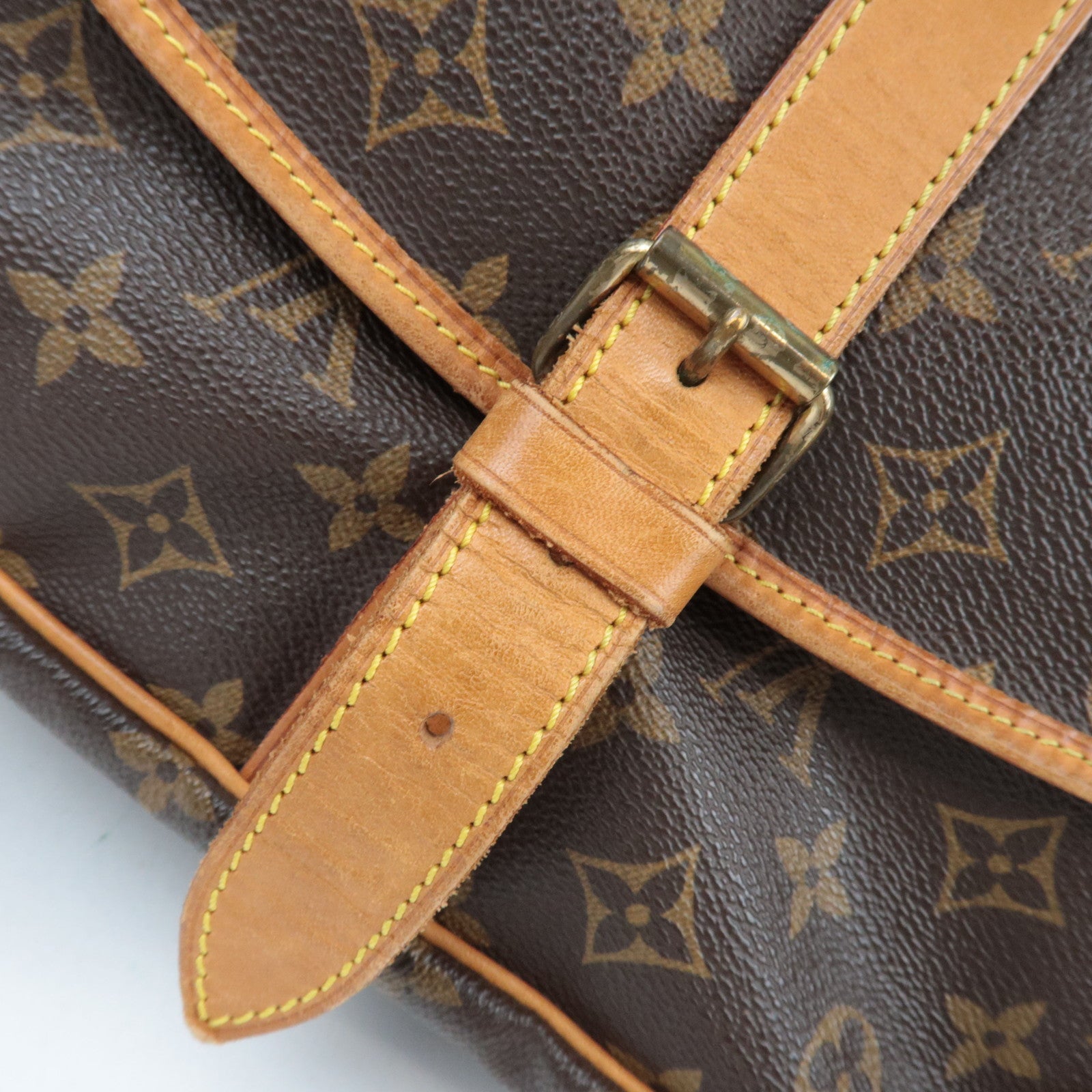 Louis Vuitton Monogram Saumur 35 Shoulder Bag M42254 MB0928