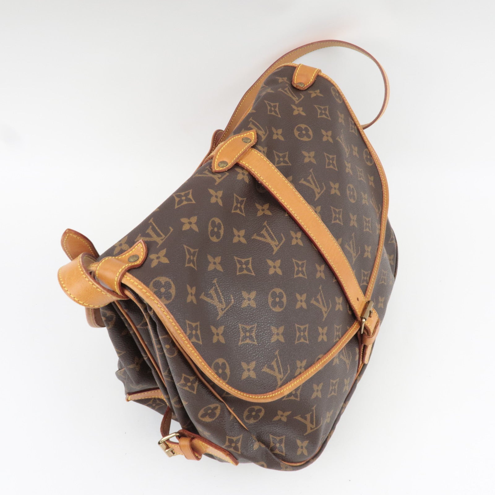 Louis Vuitton Monogram Saumur 35 Shoulder Bag M42254 MB0928