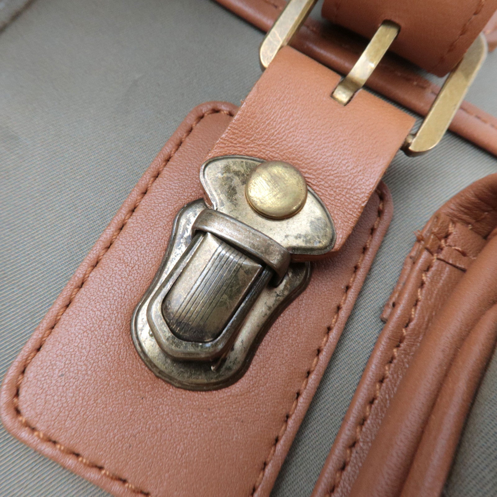 BURBERRY Burberry's Shoulder Bag Nylon Leather Canvas