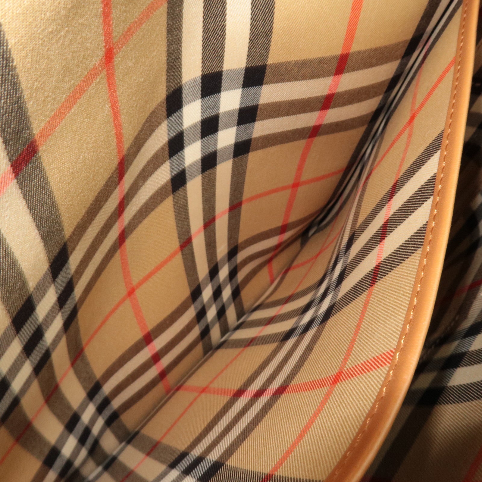 BURBERRY Burberry's Shoulder Bag Nylon Leather Canvas