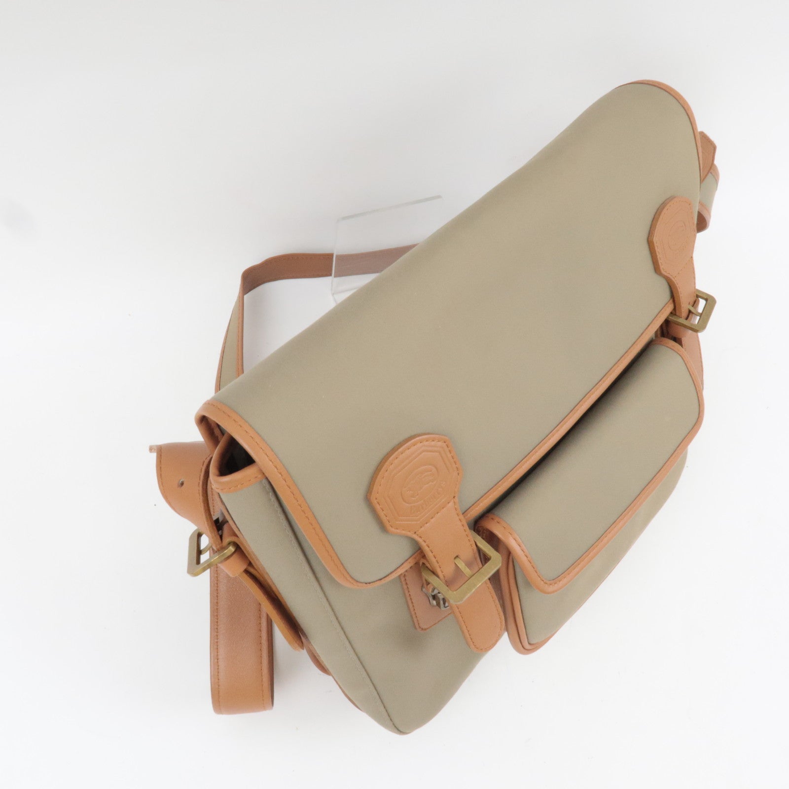 BURBERRY Burberry's Shoulder Bag Nylon Leather Canvas