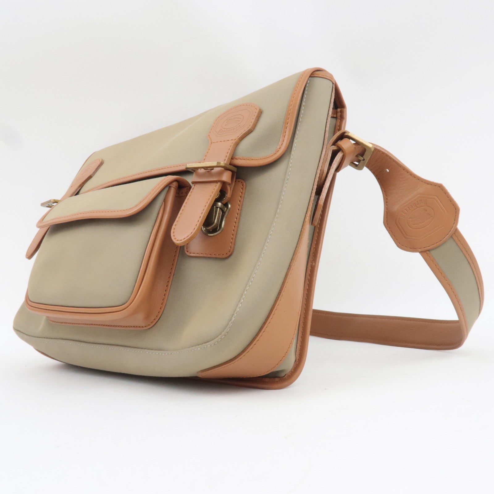 BURBERRY Burberry's Shoulder Bag Nylon Leather Canvas