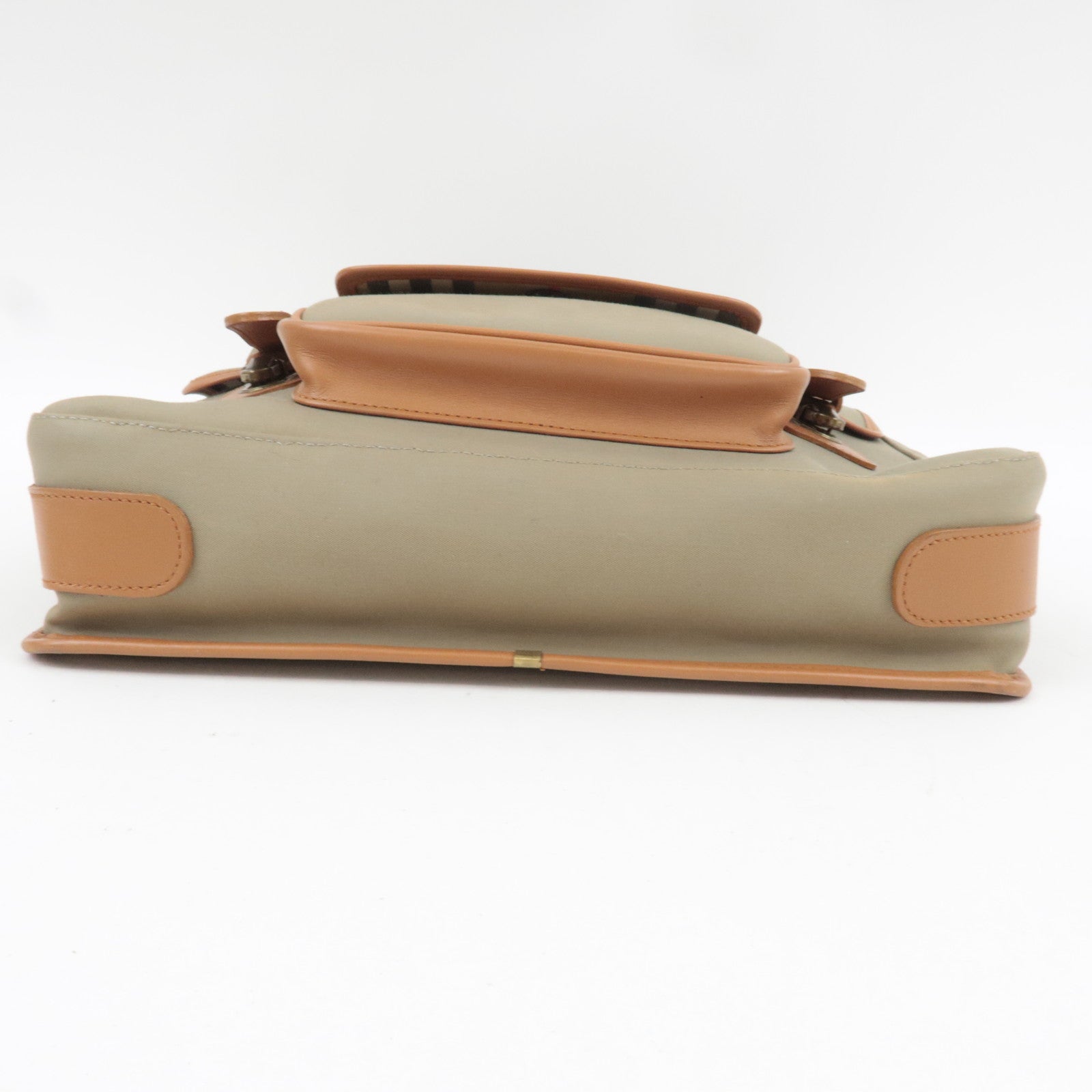 BURBERRY Burberry's Shoulder Bag Nylon Leather Canvas