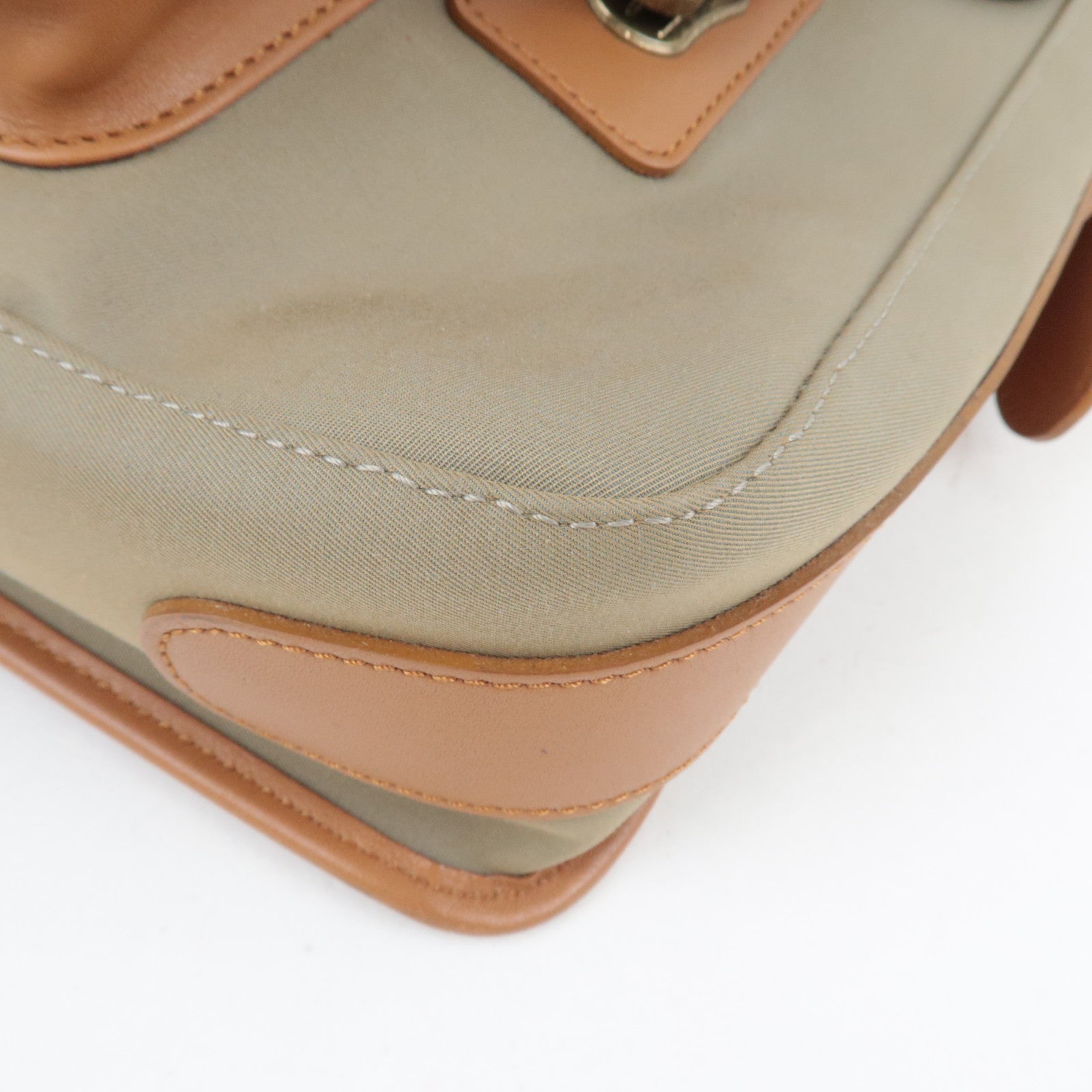 BURBERRY Burberry's Shoulder Bag Nylon Leather Canvas