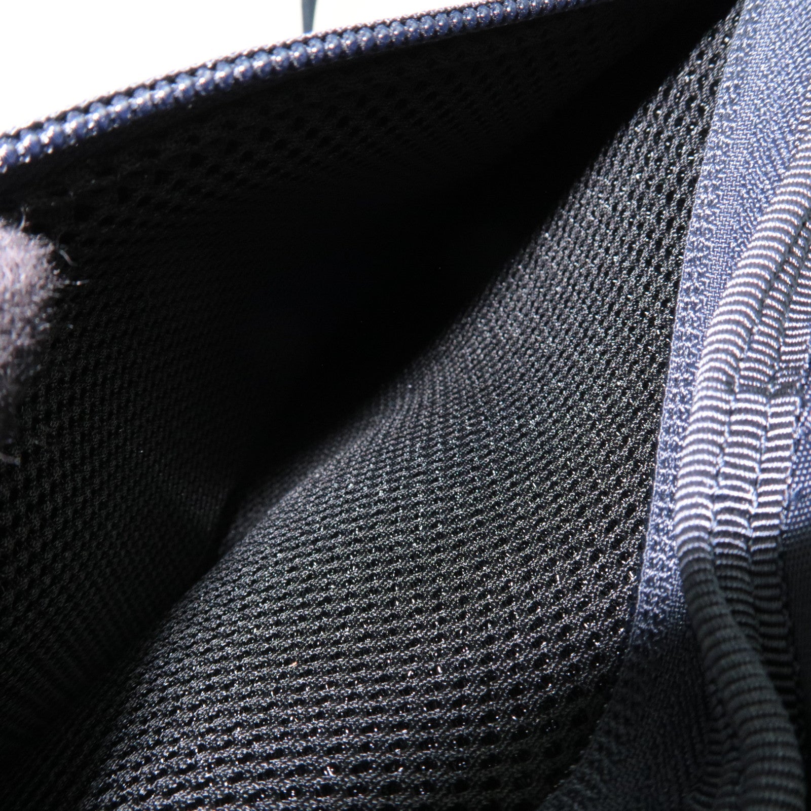 PORTER Nylon Body Bag Leather Navy