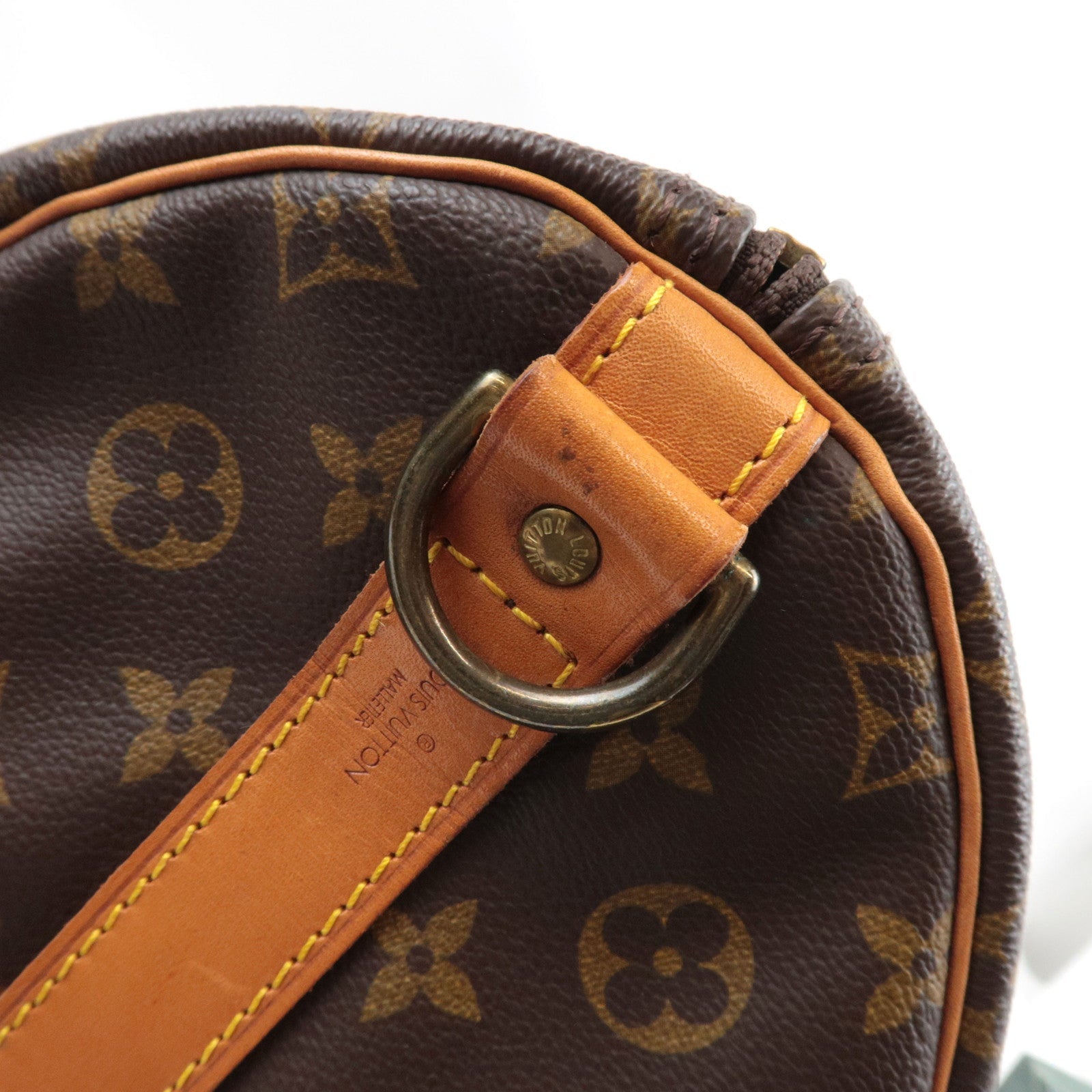 Louis Vuitton Monogram Keepall Bandouliere 55 Travel Bag M41414 FH0920 *Strap, Poignet